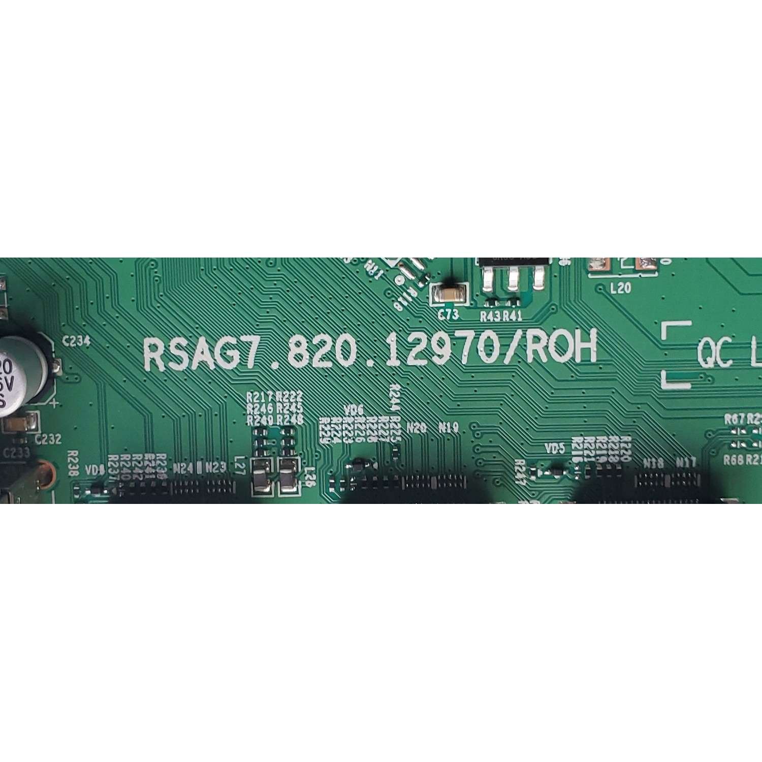 MAIN- FUENTE / COMBO PARA TV HISENSE ((ANDROID TV )) / NUMERO DE PARTE 316174 / RSAG7.820.11806/ROH / 316173 / 65A53FUV(0011) / 65A53FUV / H41802PNL98A1 / PANEL HD650Y1U72-T0L2 / DISPLAY HV650QUB-F70 / MODELO 65A6GV / 65A6GV 65A53FUV - Imagen 3
