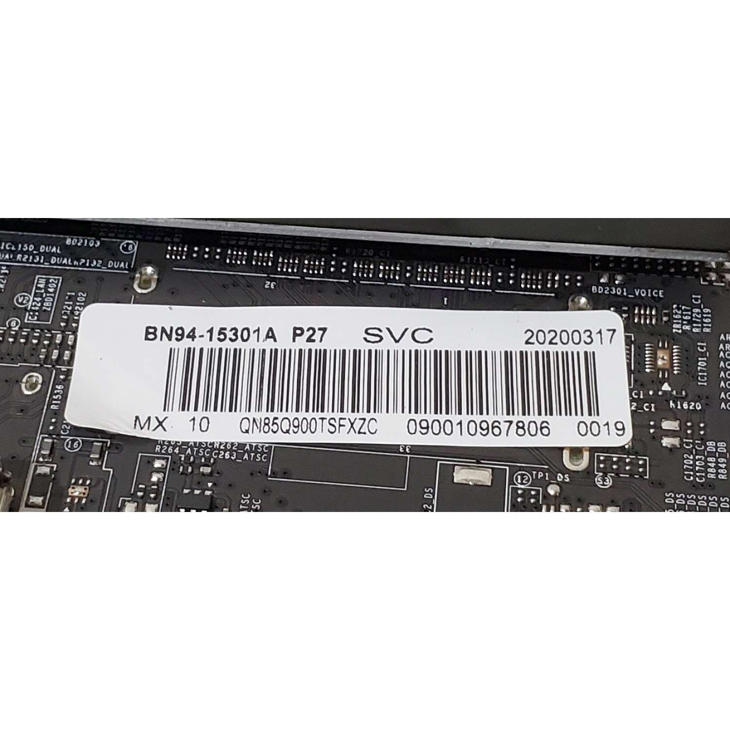 MAIN PARA TV SAMSUNG QLED 8K·UHD·HDR QUANTUM PROCESSOR / NUMERO DE PARTE BN94-15301A / BN41-02752A / BN97-16725A / BN9415301A / MODELOS QN85Q900 / QN85Q900TSFXZC AA01 / QN85Q900TSFXZC AC03 / QN85Q900TSFXZC AD04 - Imagen 5