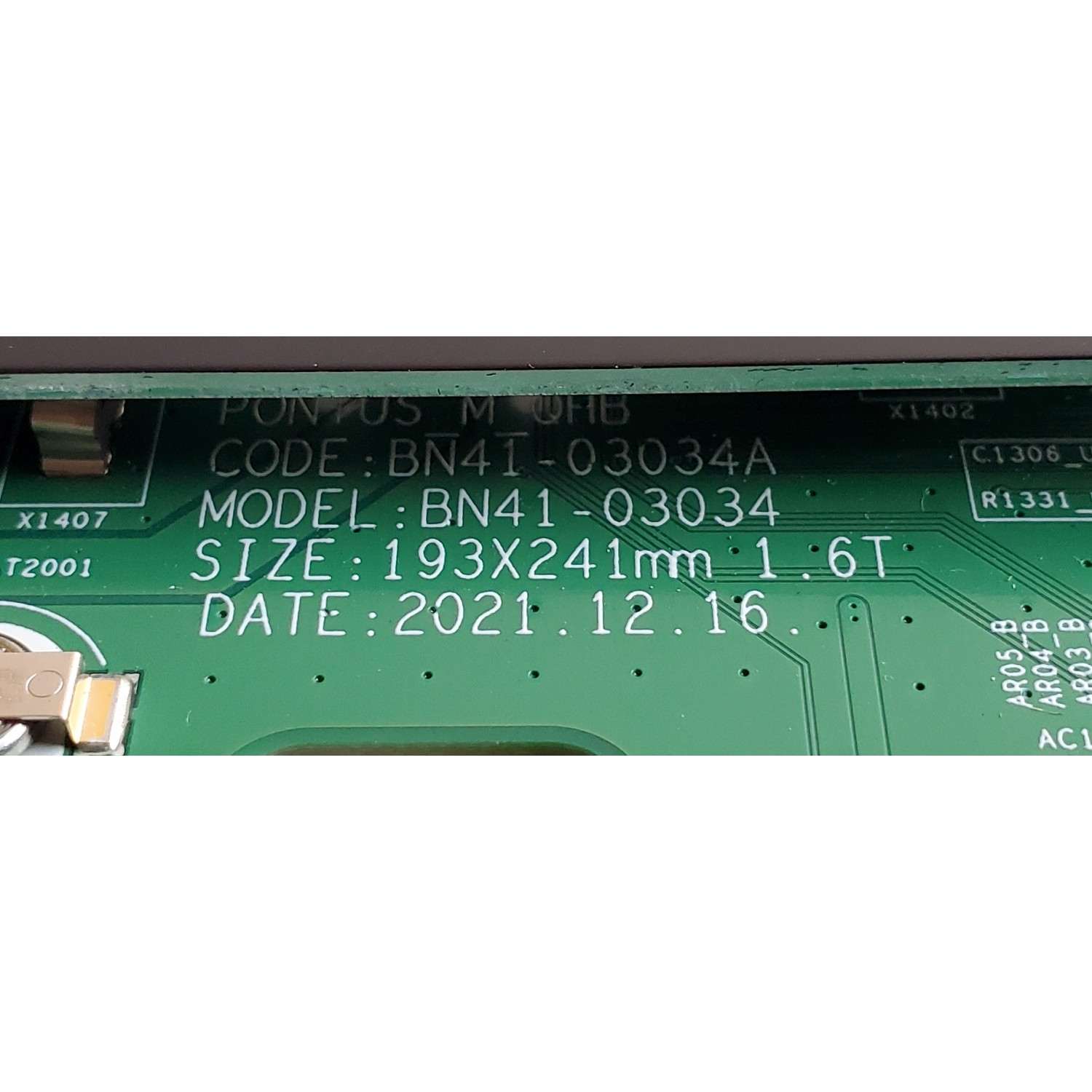 MAIN PARA TV SAMSUNG COMERCIAL 4K·UHD / NUMERO DE PARTE BN94-17487B / BN41-03034A / BN97-19502E / BN97-19501A / BN9417487B / PARTES SUSTITUTAS BN94-17487N / BN94-17936J / DISPLAY ST5461D11-A VER.2.1 / BN96-53571A / BN9653571A / MODELO LH55QBBEBGCXGO - Imagen 4