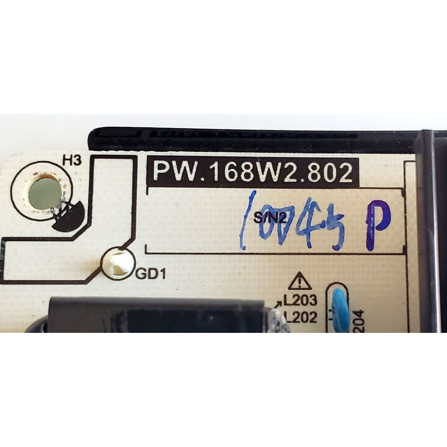 FUENTE DE PODER PARA TV POLAROID / NUMERO DE PARTE G19010045 / PW.168W2.802 / G19010045-0A00972 / MODELO 55T7U - Imagen 3