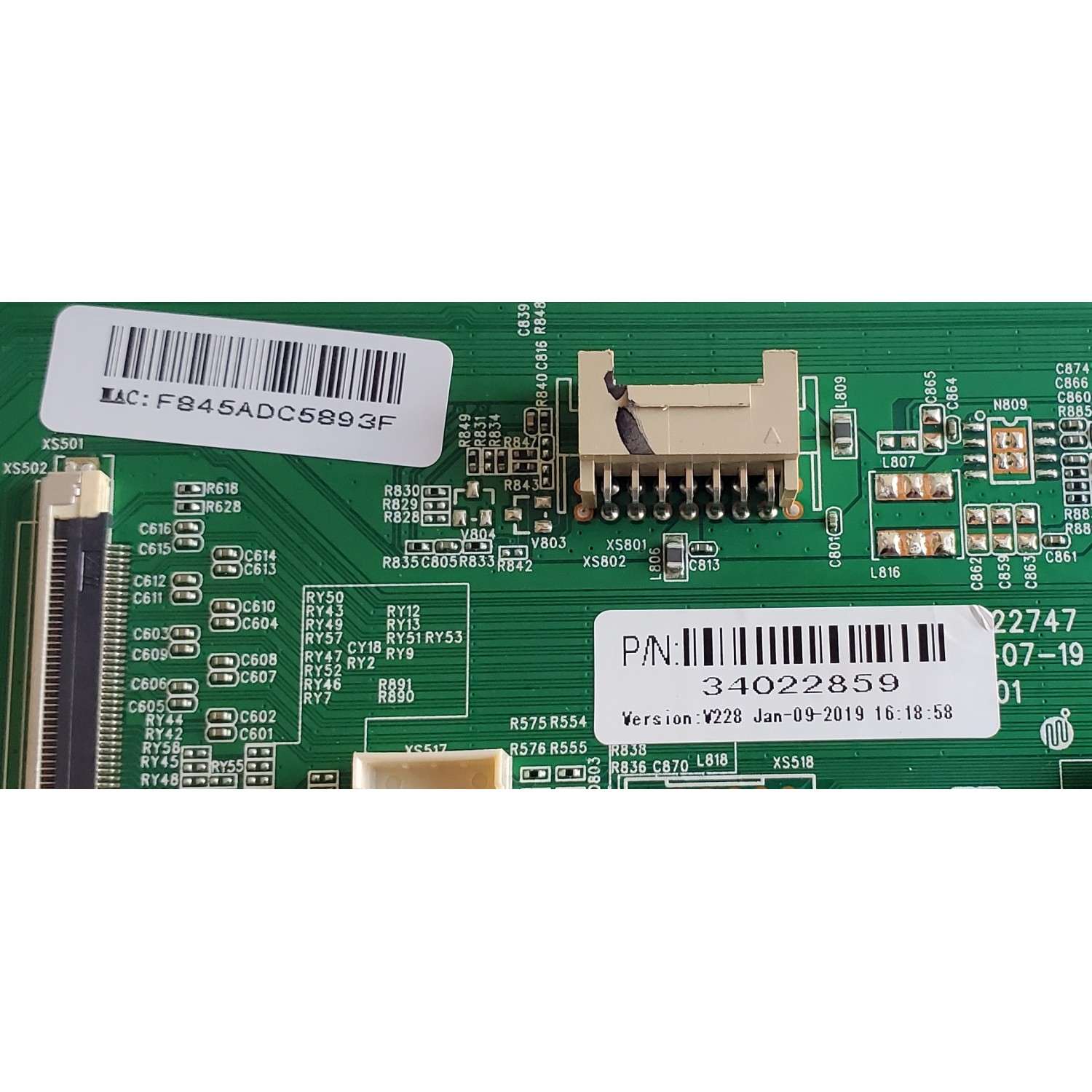 MAIN PARA TV POLAROID / NUMERO DE PARTE 34022859 / 35022747 / 34022859KR91001048 / PANEL LSC550FN11-201 / DISPLAY LSC550FN11-906 / MODELO 55T7U - Imagen 4