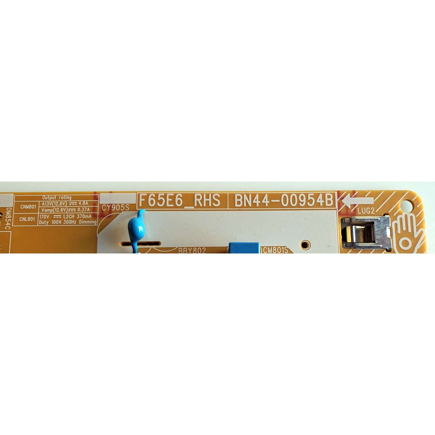 FUENTE DE PODER PARA TV SAMSUNG / NUMERO DE PARTE BN4400954B / BN44-00954B / F65E6_RHS / FE6 / MODELOS LH65W / LH65WMRWBGCXZA / LH65Q / LH65QBRNBGCXGO / LH65QBREBGCXZA / LH65QBRBBGCXGO - Imagen 5