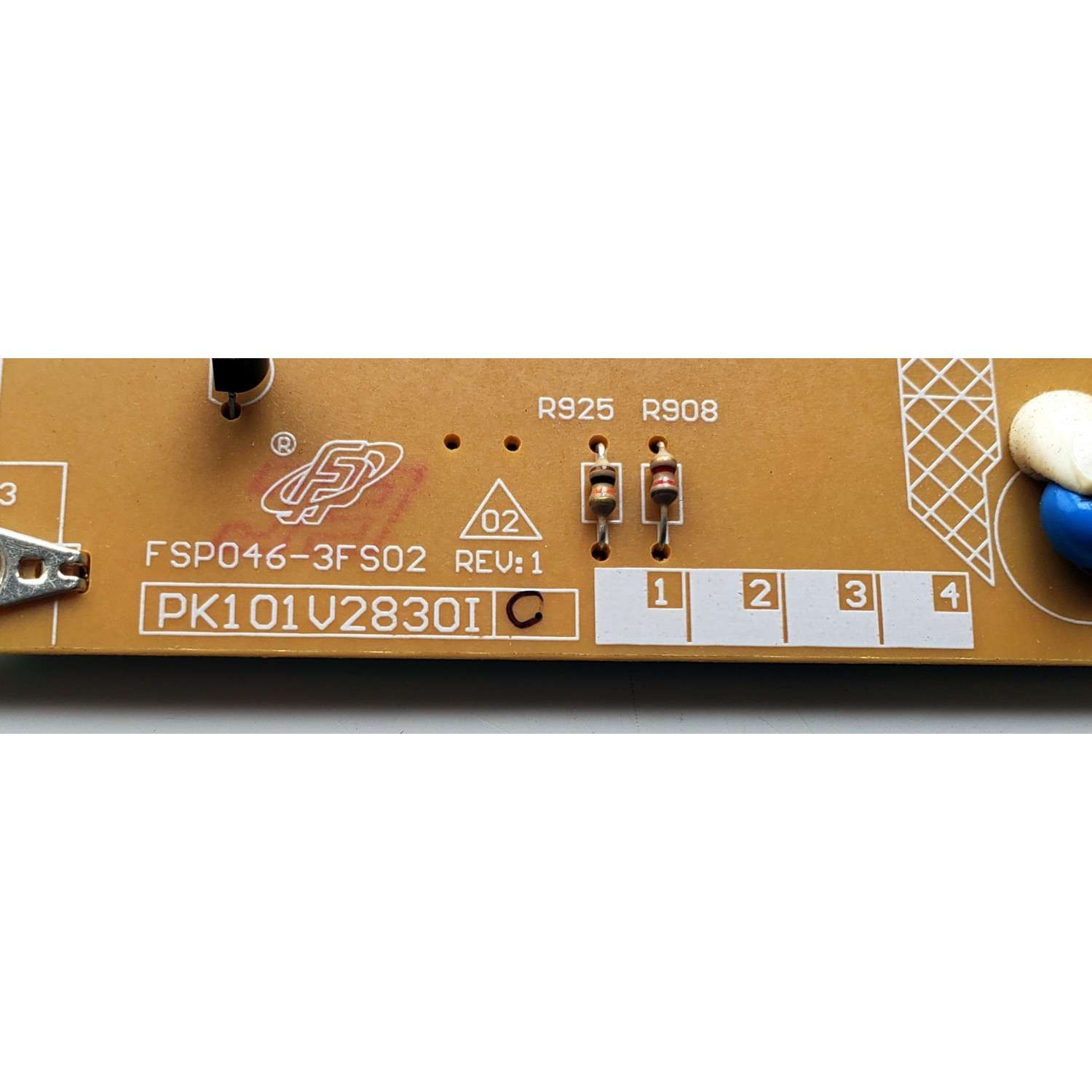 FUENTE DE PODER PARA TV TOSHIBA / NUMERO DE PARTE PK101V2830I / FSP046-3FS02 / 10-PK101V2830I-VSPIM / 3BS0302013GP / 75029301 / PANEKL M240HW02 V.6 / MODELO 24L4200U - Imagen 2