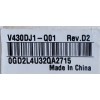 FUENTE DE PODER PARA TV WESTINGHOUSE / NUMERO DE PARTE PSA100D-1MF 600B-2 /  PS-100P-A-0056 / 99A31AL / PSA100D-1MF / 10001054669 / PANEL C430Y19-5C / DISPLAY V430DJ1-Q01 REV.D2B / MODELOS WR43UX4210 / RTRU4327-B-US - Imagen 5