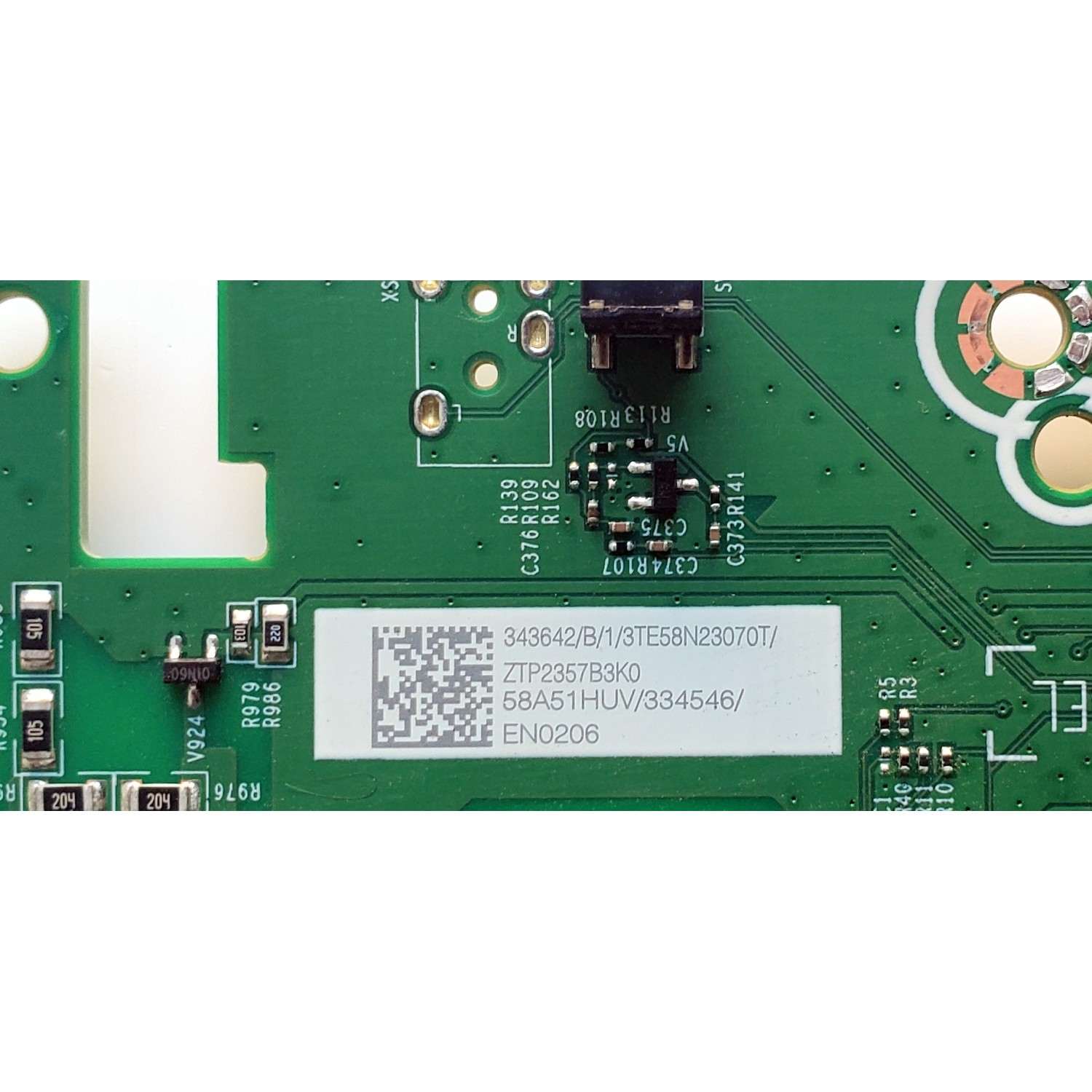 MAIN FUENTE (COMBO) PARA TV HISENSE ((VIDAA)) 4K·UHD·HDR / NUMERO DE PARTE 343642 / RSAG7.820.12970/ROH / 58A51HUV / 334546 / 2DE46459F / PANEL HD580Y1U92-TAAL2\S0\SM\ROH / DISPLAY CV580U1-T01 REV:02 / MODELO 58A6KV - Imagen 3