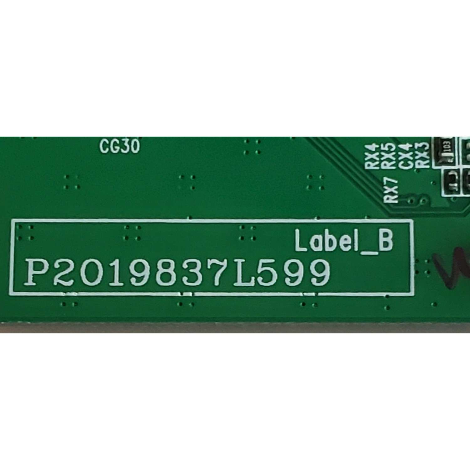 T-CON PARA TV POLAROID / NUMERO DE PARTE 9P3AD00473107 / DCBDM-P280B_06 / CC495PU1L / P2019837L599 / DISPLAY CC495PU1L01 / MODELO WT50U7 - Imagen 3