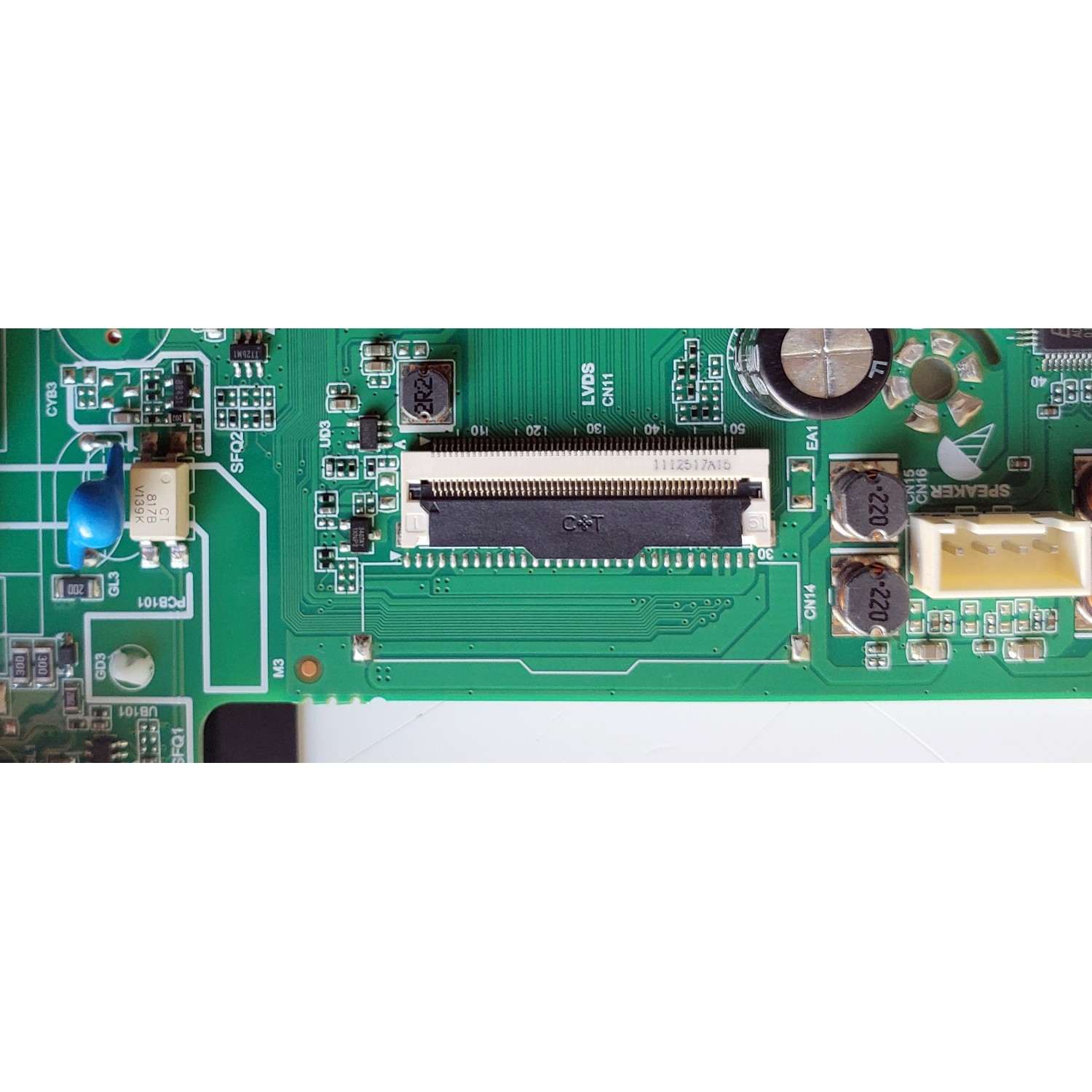 MAIN FUENTE ((COMBO)) PARA TV WESTINGHOUSE FHD ((ROKU TV)) / NUMERO DE PARTE 260104026500 / TPD.SK308CL.PB751 / 4100168314 / TPD.SK308CL.PB751D / PANEL HK430WLEDM-JH6 / DISPLAY PT430CT03-14 VER.2.0 / PT430CT03-14 VER.2.5 / MODELOS WR43FX2212 / WR43FX2210 - Imagen 4