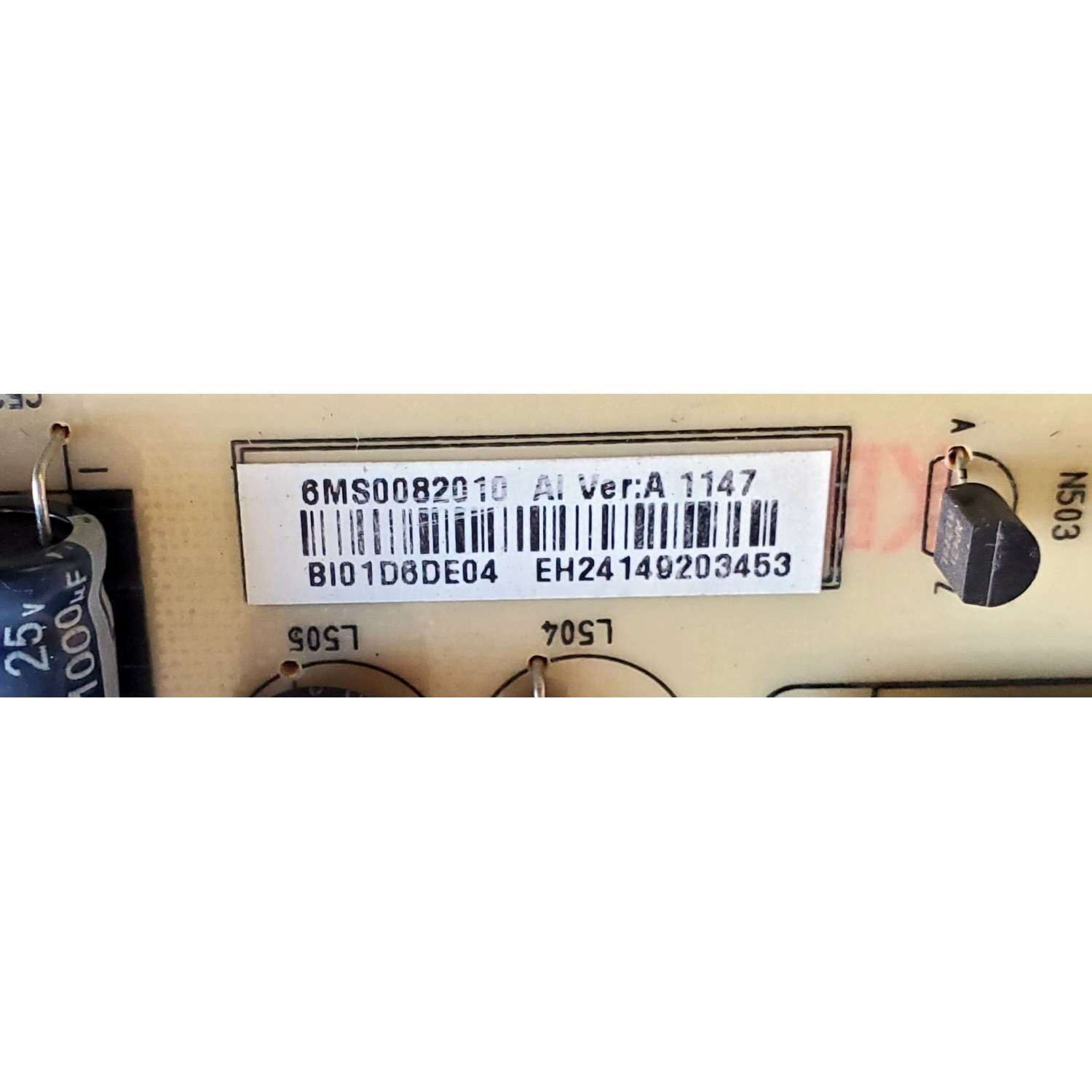 FUENTE DE PODER PARA TV INSIGNIA / NUMERO DE PARTE 6MS0082010 / 569MS1120A / BI01D6DE04 / MODELO NS-24E730A12 - Imagen 2