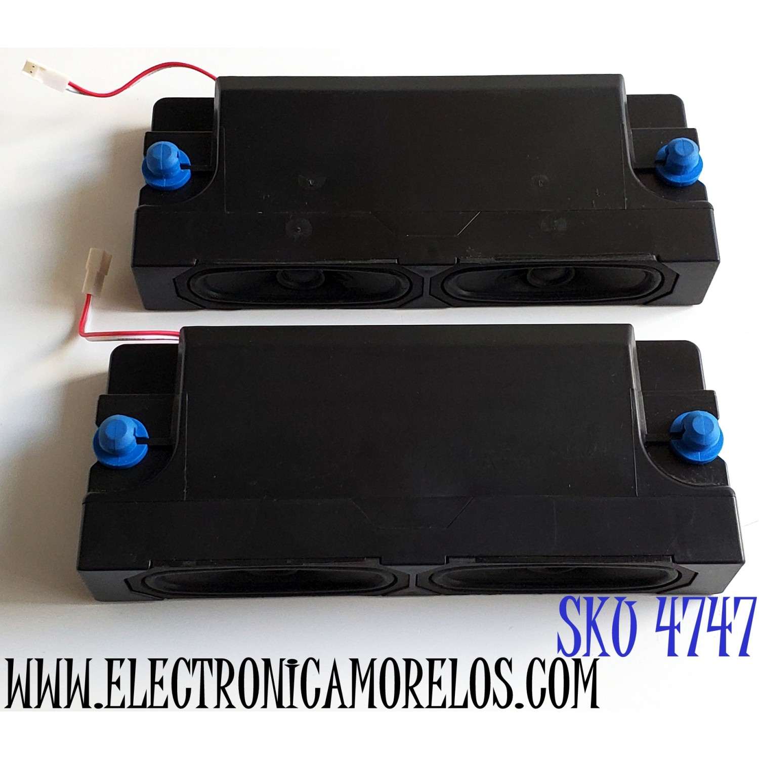 KIT DE BOCINAS PARA TV HISENSE ((2 PIEZAS)) / NUMERO DE PARTE VIT30190-18 / 230218W6 / VIT30190-18W6Ω / VIT30190-18W6Ω-01\V1\ROH / PANEL HD850Y3U51-L1M1\S0\SM\ROH / 336435 / DISPLAY T850QVN03.4 / MODELOS 85A76H / 85A76H 85A66GUA / 85A6H / 85U7H
