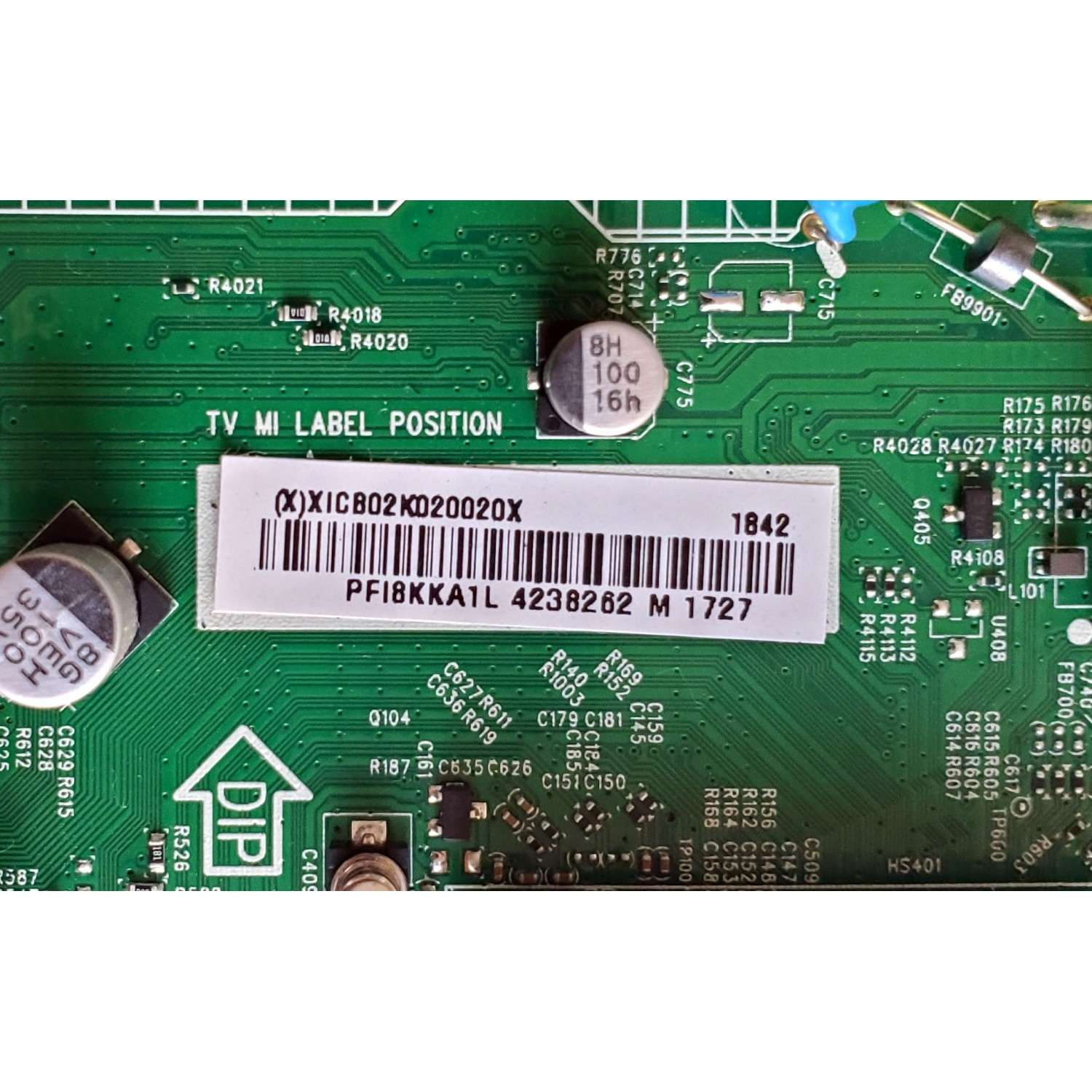 MAIN FUENTE (COMBO) PARA TV VIZIO / NUMERO DE PARTE XICB02K020 / 715G8926-C02-000-004Y / 715G8926-C03-000-004Y / (X)XICB02K020020X / MODELO D24F-F1 / D24F-F1 LTMDWNNV - Imagen 2