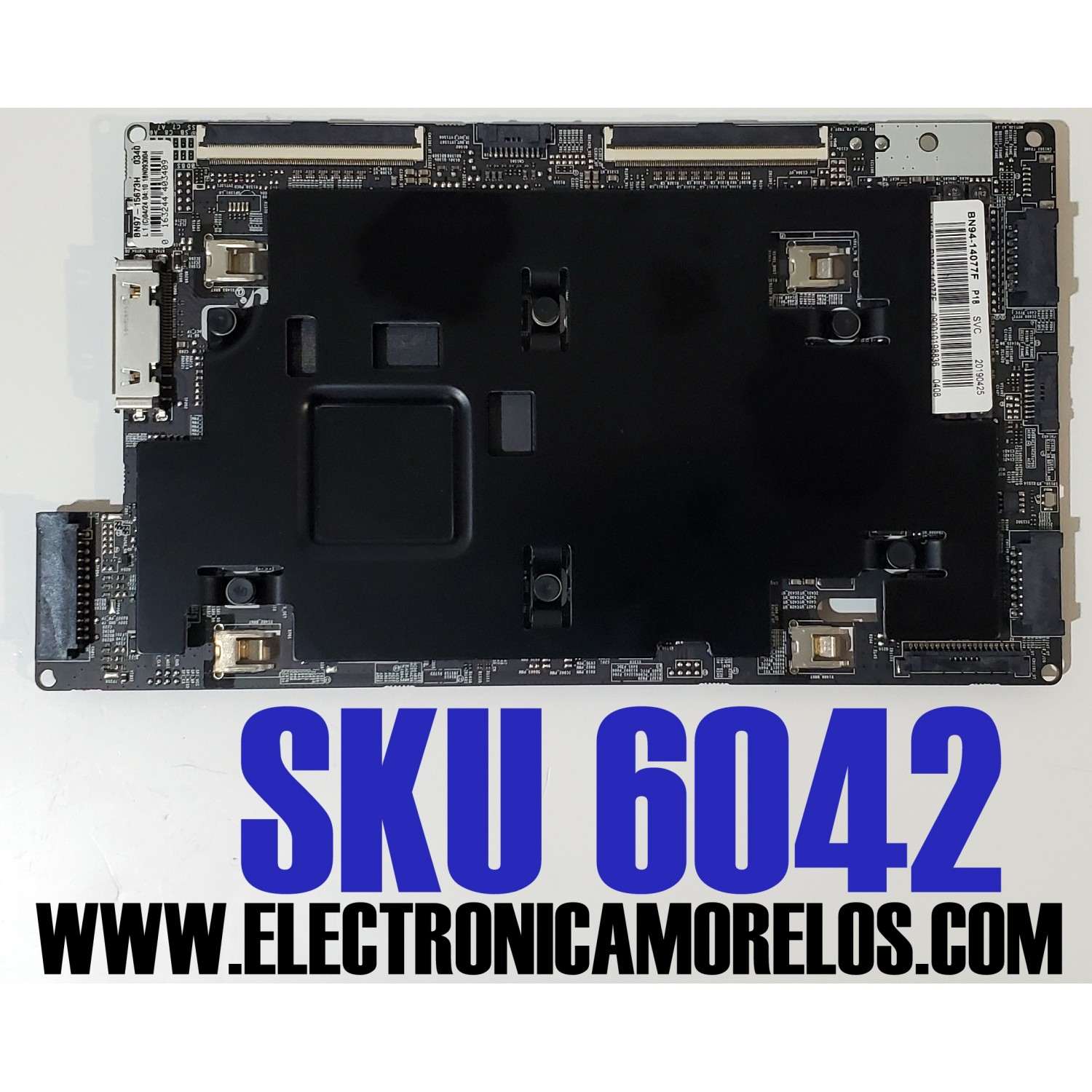 MAIN PARA SAMSUNG QLED 4K·UHD·HDR SMART TV / NUMERO DE PARTE BN94-14077F / BN41-02697A / BN97-15673H / BN9414077F / MODELO QN75Q90 / QN75Q90RAFXZA