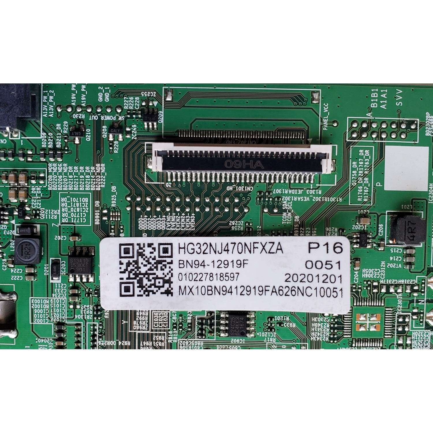 MAIN PARA TV SAMSUNG HD / NUMERO DE PARTE BN94-12919F / BN41-02640A / BN97-14087F / BN9412919F / PANEL CY-JM032AGHR2V / DISPLAY ST3151A05-E VER.2.2 / MODELO HG32NJ470 / HG32NJ470NFXZA CA01 / UN32M4070 - Imagen 2