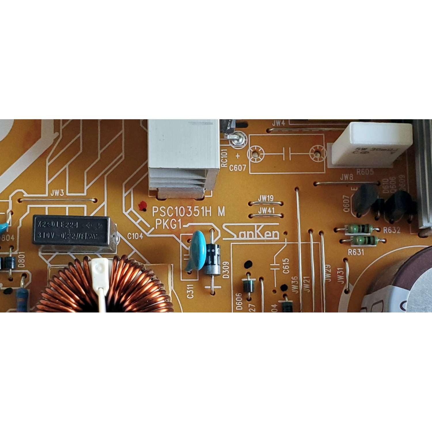 FUENTE DE PODER PARA TV PANASONIC / NUMERO DE PARTE N0AE6KK00001 / PSC10351H M / PKG1 / NOAE6KK00001 / TXN/P1PKUUS / PANEL MC106FU1411 / MODELOS TC-P42S30 / TC-P42ST30 - Imagen 2
