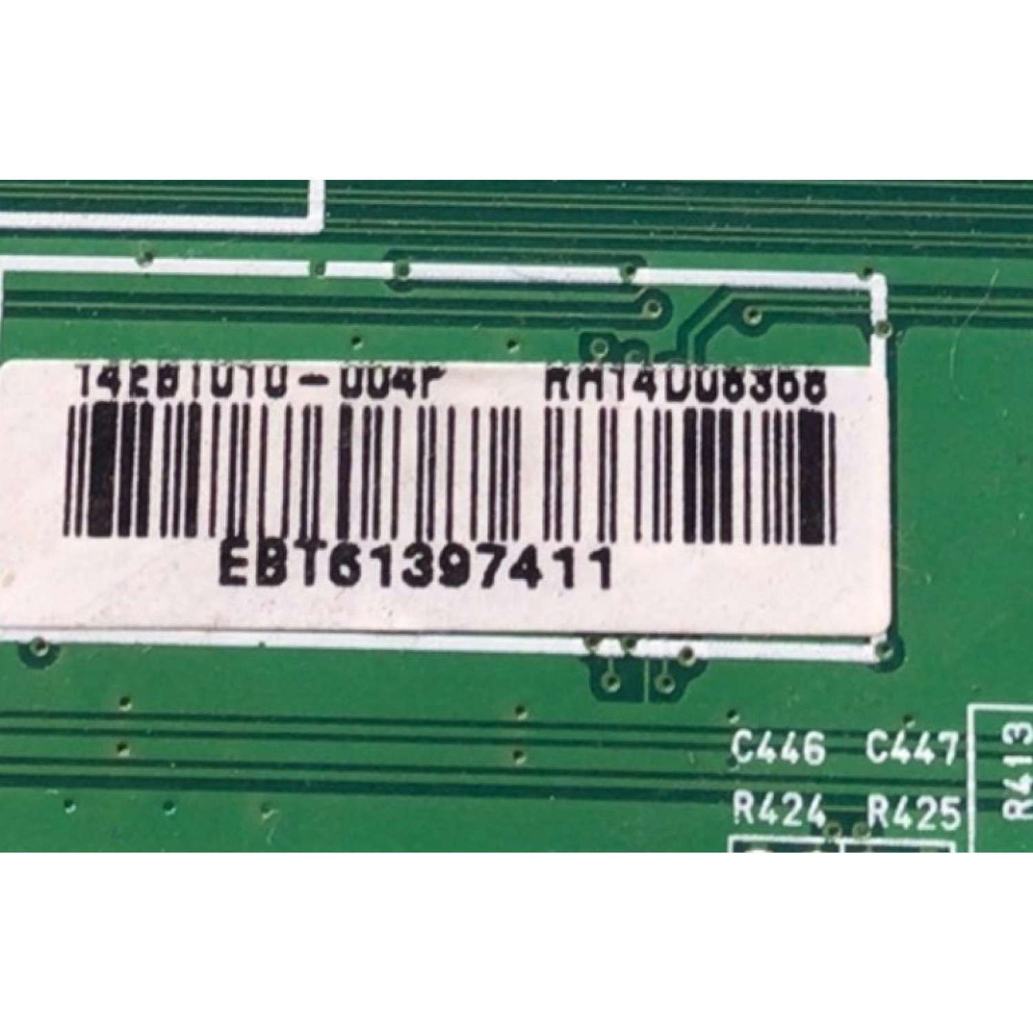 MAIN PARA TV LG / NUMERO DE PARTE EBT61397411 / EAX63728604 / 14EBT010-004P / PANEL PDP42T30010 / MODELO 42PT350-UD / 42PT350-UD.AWMLLHR - Imagen 2