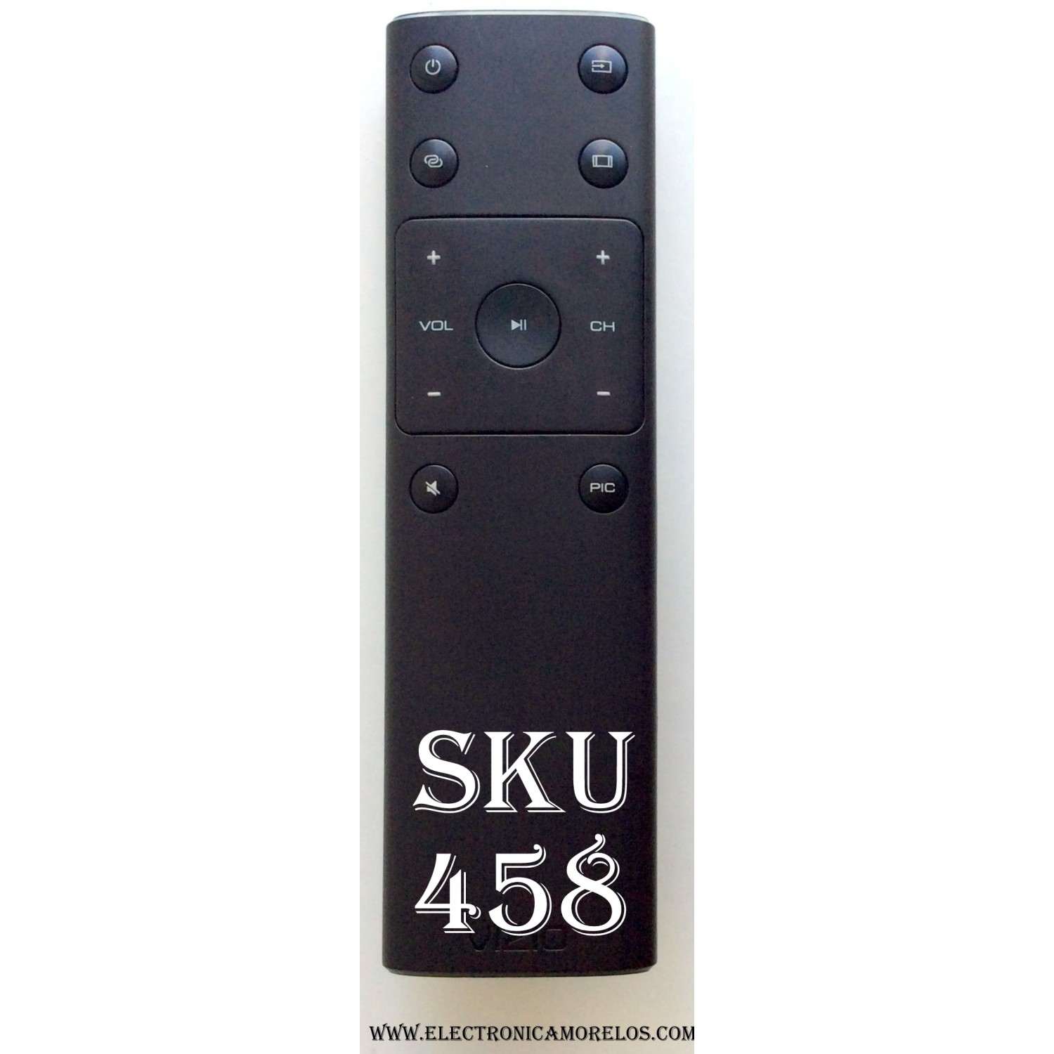 CONTROL REMOTO ORIGINAL NUEVO / VIZIO XRT132 / MODELO E43-E2 / E43U-D2 / E48U-D0 / E49U-D1 / E50-E3 / E50U-D2 / E70U-D3 / M65-D0 / E70-E3 / E65U-D3 / E55U-D2	