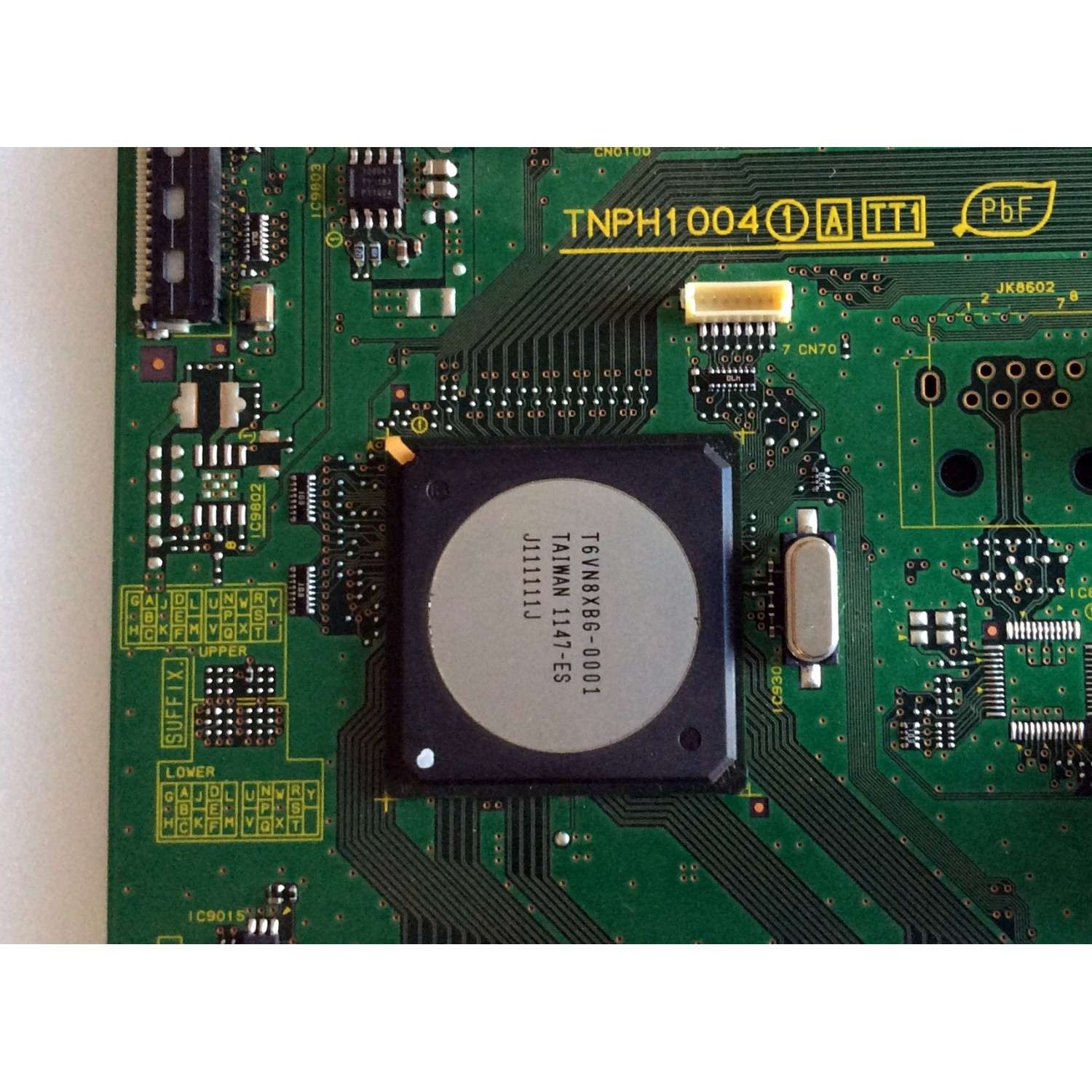 MAIN / PANASONIC TXN/A1SRUUS / TNPH1004UA / TNPH1004 / PARTES SUSTITUTAS TNPH1004UG / TNPH1004UC / PANEL MC127FU1511 / MODELO TC-P50U50 - Imagen 2