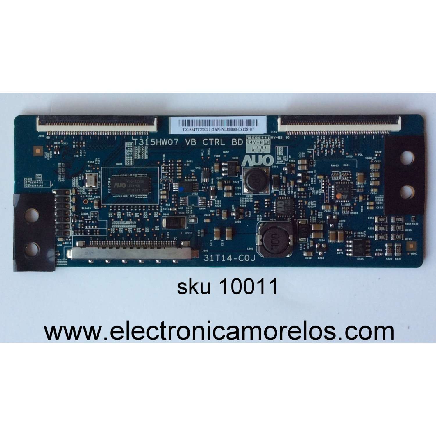 T-CON / VIZIO 55.42T23.C11 / T315HW07 / 5542T23C11 / MODELO E420I-A1 LTYWNRDN / PANELTPT420H2-HVN01	