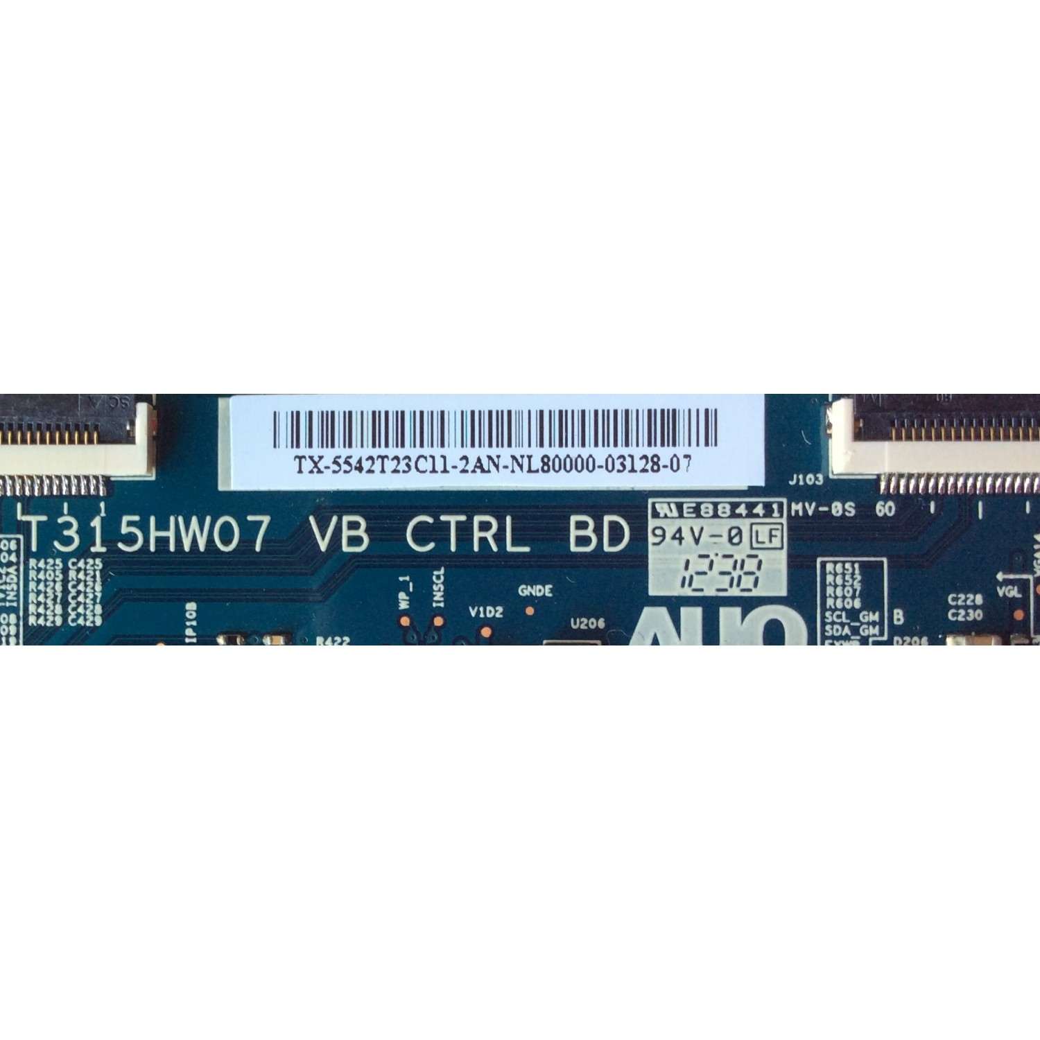 T-CON / VIZIO 55.42T23.C11 / T315HW07 / 5542T23C11 / MODELO E420I-A1 LTYWNRDN / PANELTPT420H2-HVN01	 - Imagen 2