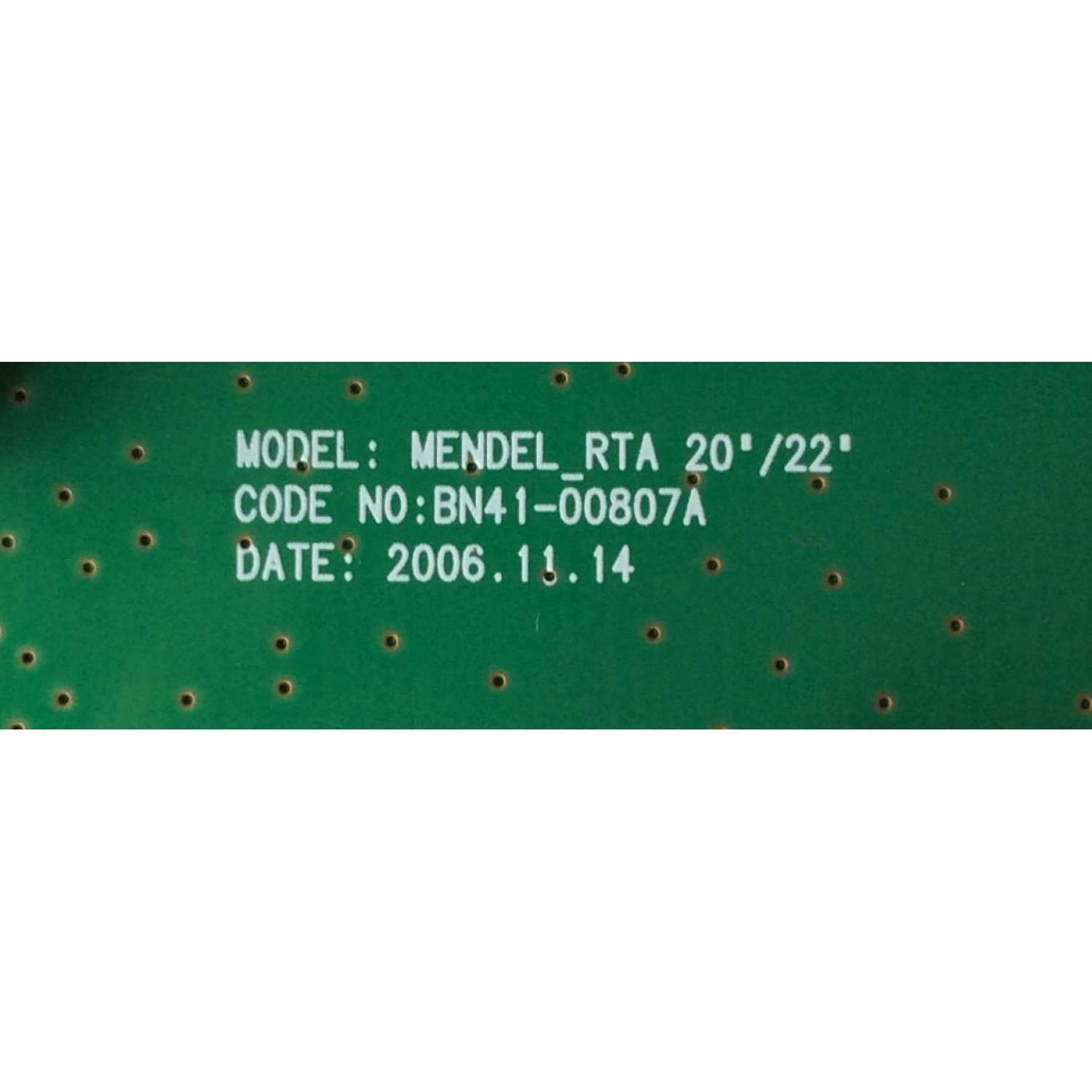 MAIN / SAMSUNG BN94-01158B / BN41-00807A / SUSTITUTAS BN91-01283C / BN91-01320T / BN94-01204D / MODELOS LS22MEWSF2/XAA 0003 / LS22MEWSFJ/XAA 0003 / LS22MEWSFJ/XAA CT03 / LS22MEWSFV/XAA 0003 / LS22MEWSFV/XAA CT03 - Imagen 3