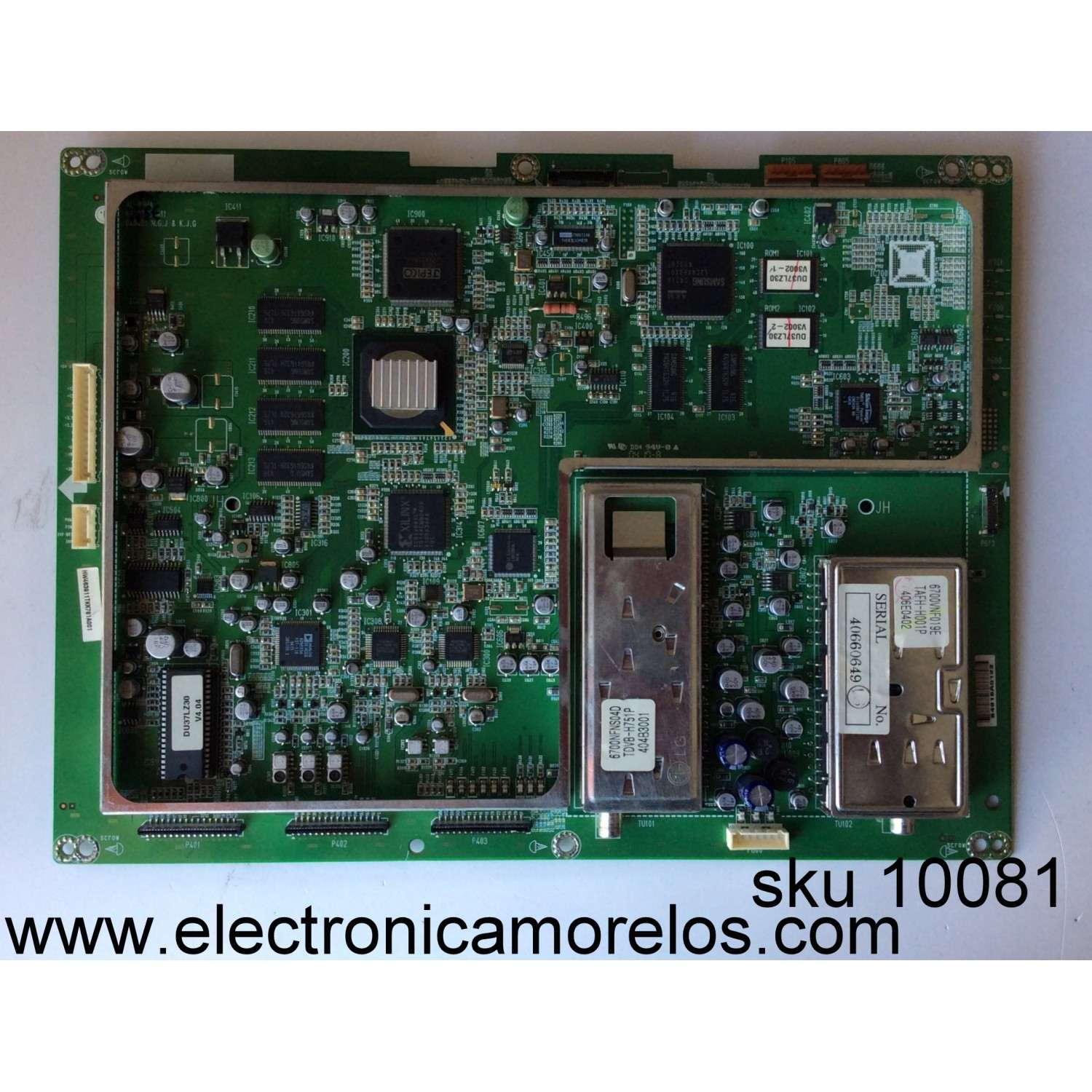 MAIN / LG 3911TKK781A / AL-03HA 6870T933A12 / MODELO AL-03HA 6870T933A12	