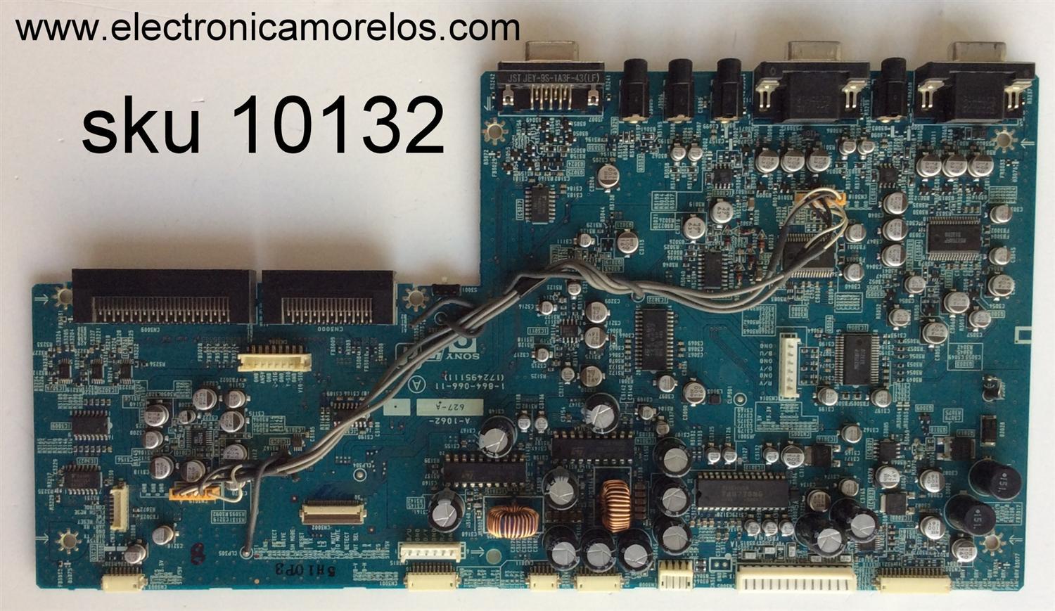 TARJETA DE A/V / SONY A-1062-627-A / 1-864-066-11 / 172495111 / MODELO FWD-50PX1	