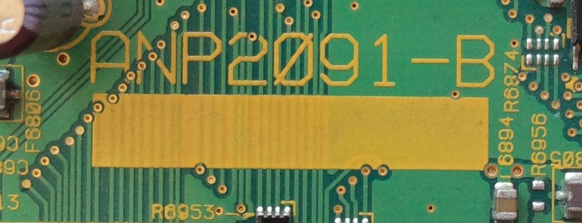 TARJETA DE CONTROL ASSY / PIONEER ANP2091-B / MODELO PRO-1010HD	 - Imagen 2