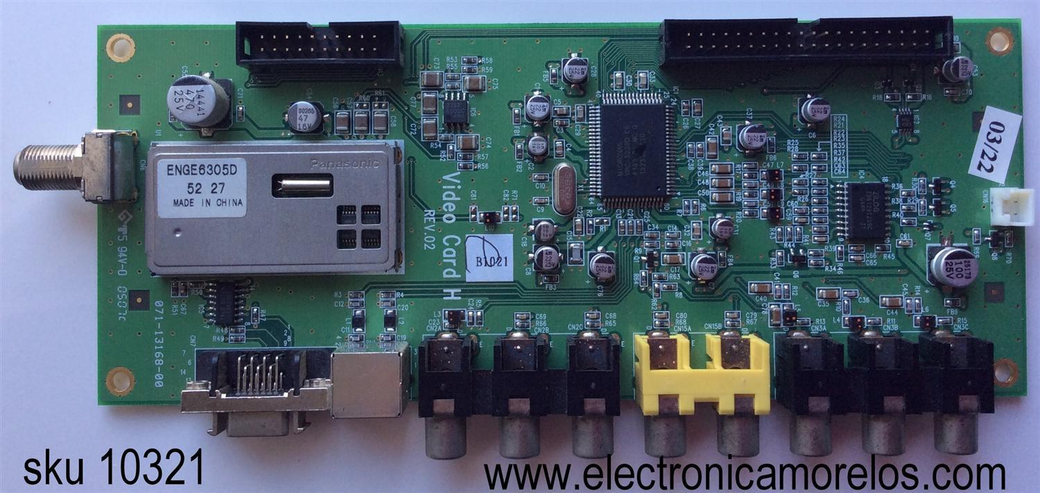 MAIN / PROTRON 971-10792-00000 / 071-13168-00 / 9711079200000 / MODELO PLTV-30 LU30A1A2	