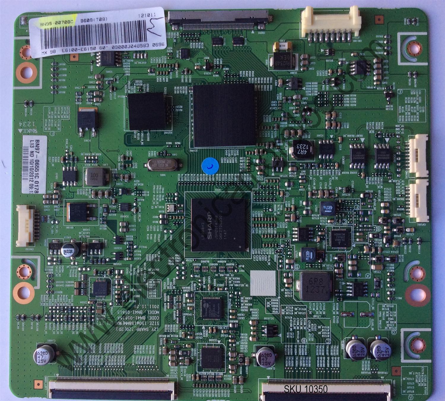 T-CON ORIGINAL SAMSUNG / NUMERO DE PARTE BN95-00708C / BN97-06551C / BN41-01815A / SUSTITUTAS BN95-00628A / BN95-00708A / BN95-00628B / BN95-00708B / BN95-00628C / BN95-00944B / BN95-00944C MODELO UN60ES6100FXZA HH01 / PANEL LE600CGS-V1	
