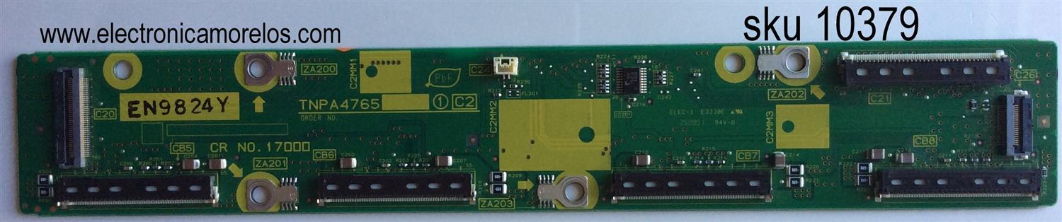 BUFFER C2 / PANASONIC TNPA4765 / TXNC21DXUC / MODELO TC-P46G10 / PANEL MC117F18T12	