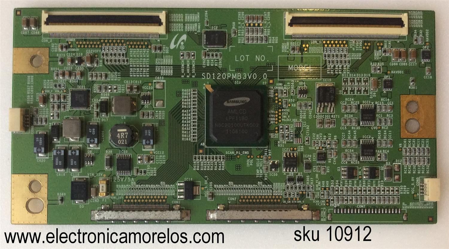 T-CON / SD120PMB3V0.0 / SD120PMB3V0	