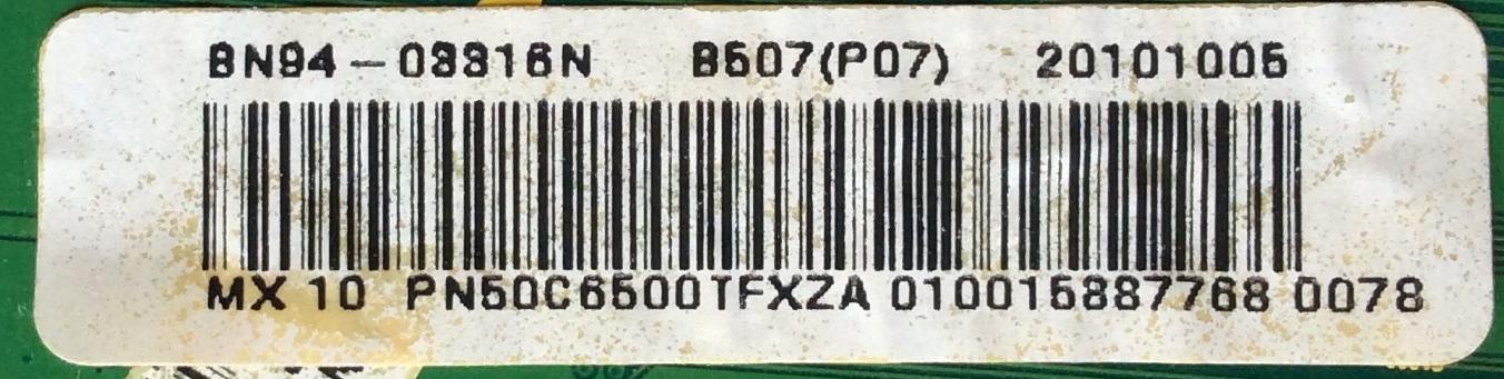 MAIN  PARA TV  SAMSUNG BN94-03316N / BN97-04034J / BN41-01351B / MODELO PN50C6500TFXZA NZ02 / PANEL S50FH-YB07 / S50FH-YD06	 - Imagen 2
