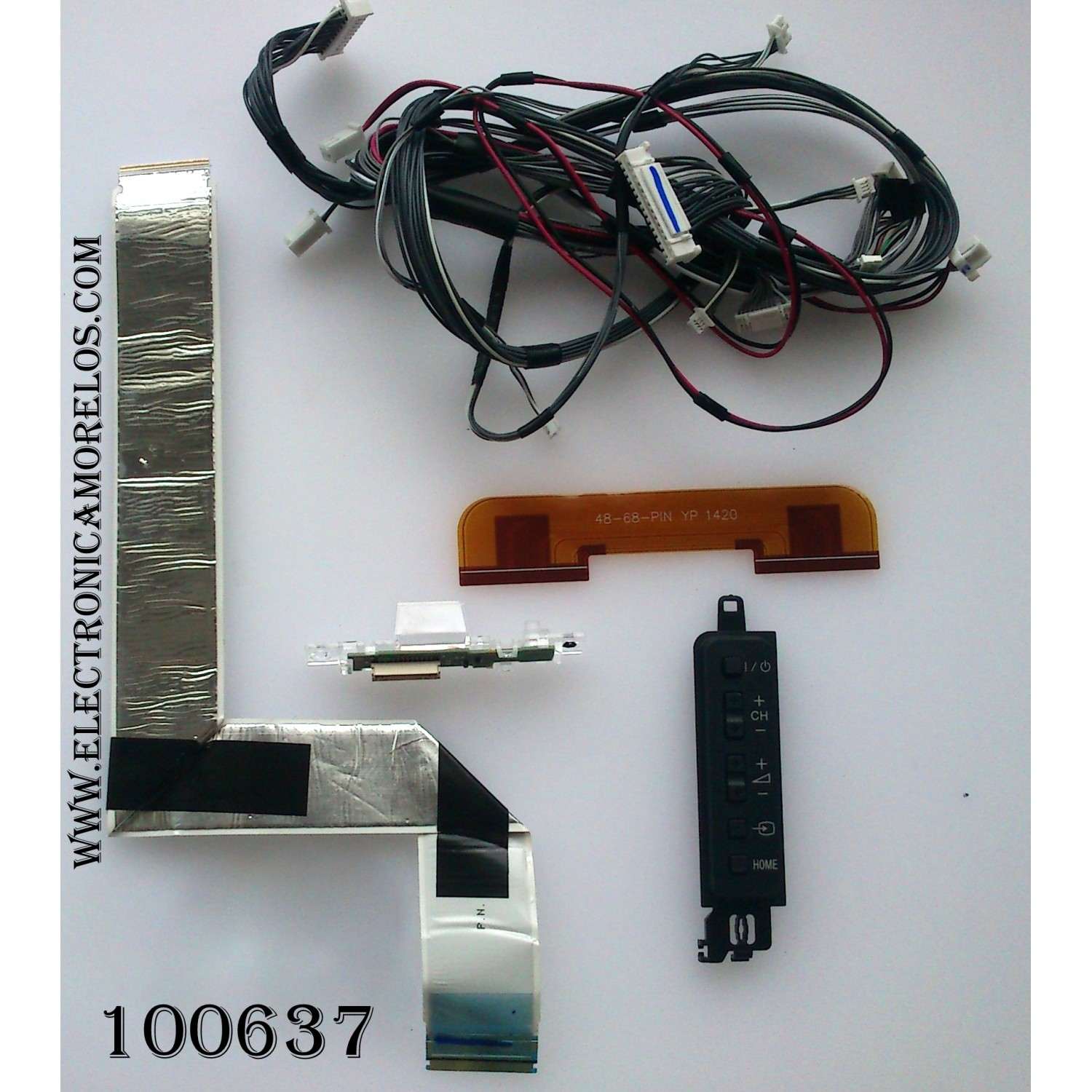 KIT DE CABLES PARA TV / SONY 1-889-678-11 / MODELO KDL-48W590B	