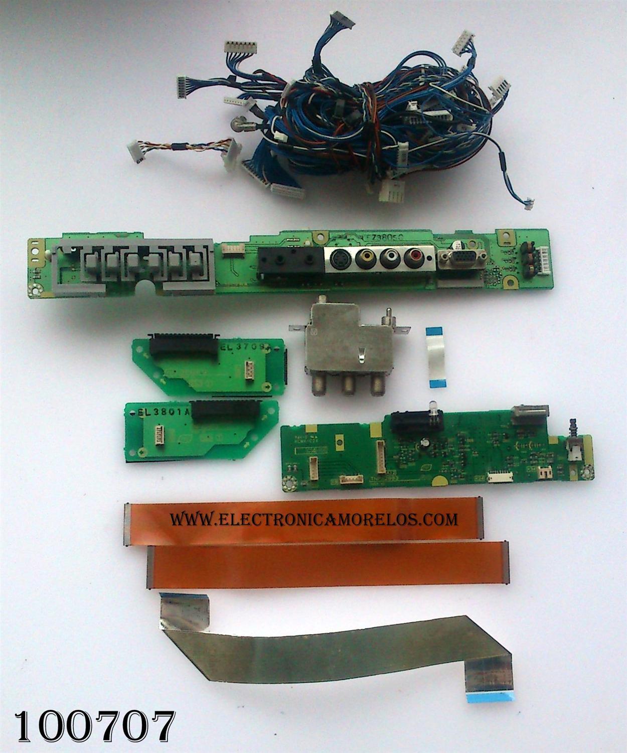 KIT DE CABLESPARA TV / PANASONIC TNPA2881AB / TNPA2883 / MODELO TH-42PA20	
