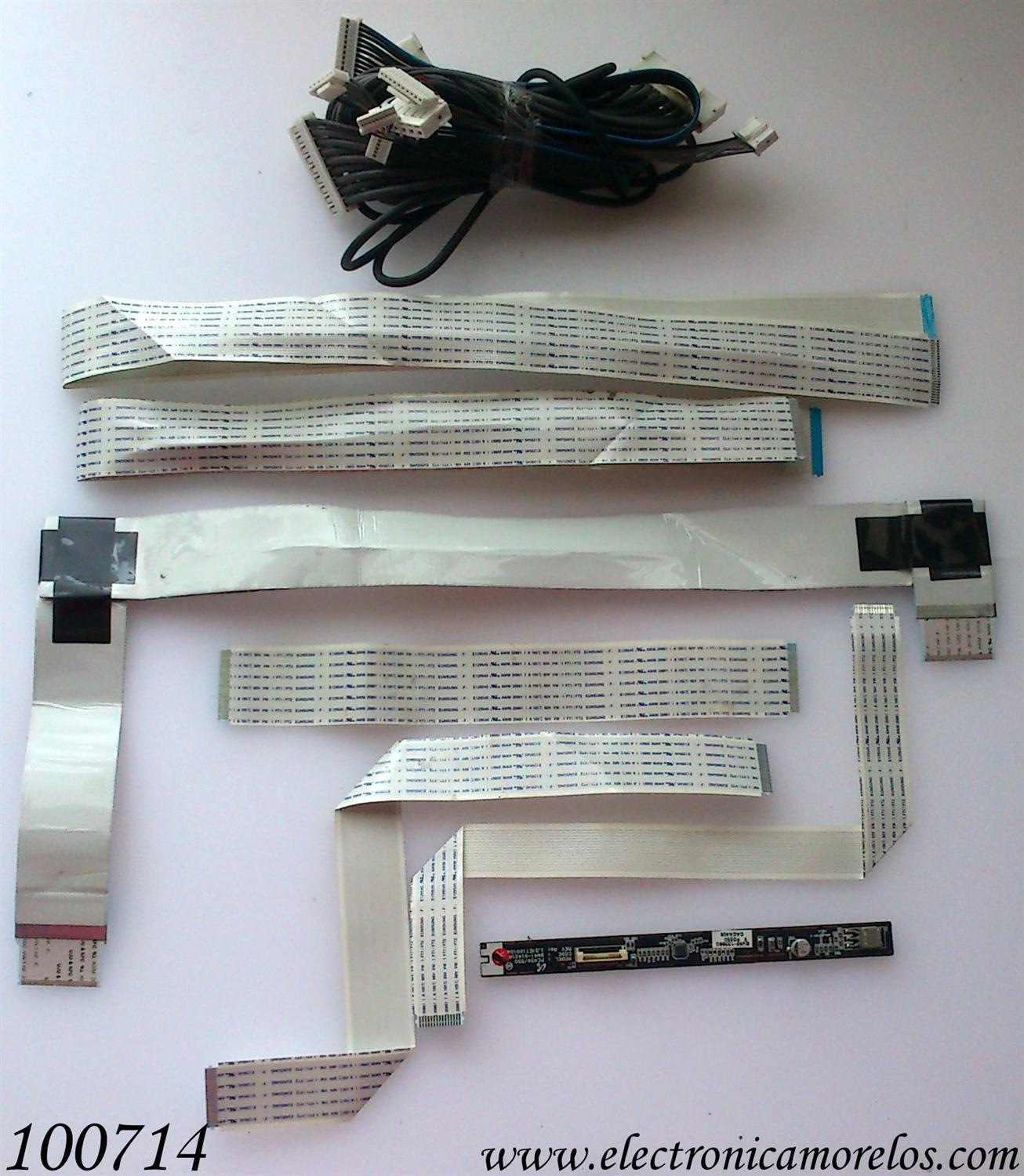 KIT DE CABLES PARA TV / SAMSUNG BN96-13388D / BN96-13325D / MODELO PN63C550G1FXZA	