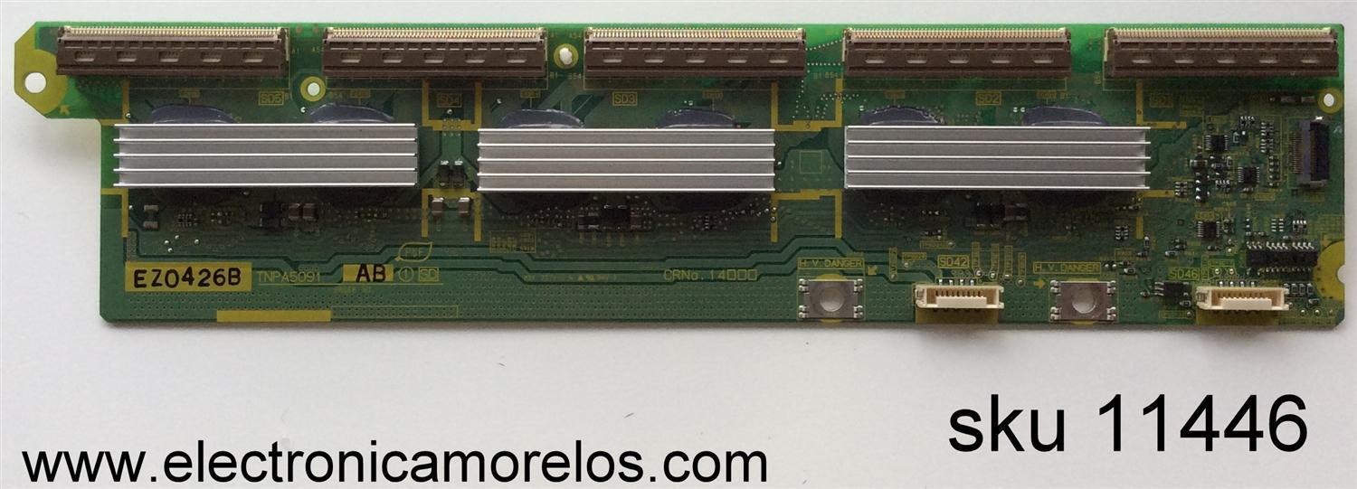 BUFFER SD / PANASONIC TXNSD1LTUU / TNPA5091AB / MODELO TX-P50VT20B / PANEL MC127T19P13	