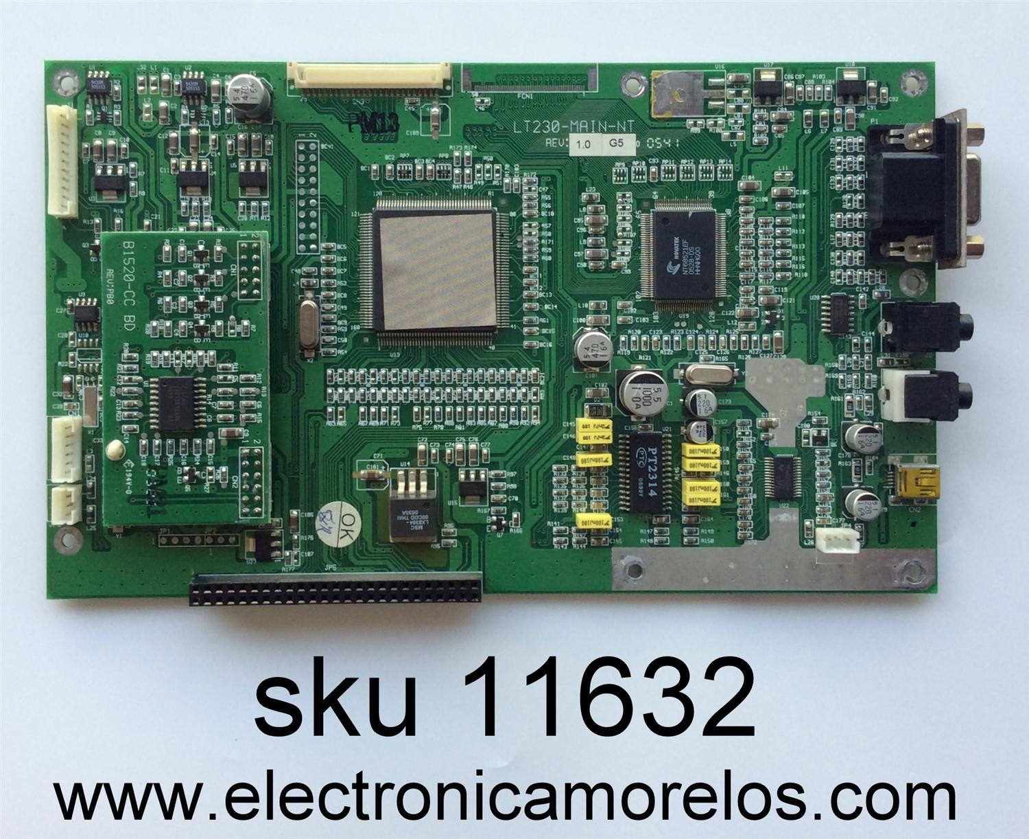 MAIN / OLEVIA LT230-MAIN-NT / Olevia SC0-P510210-000 / B1520-CC / MODELO LT23HVX / PANEL LTA230W1-L02	
