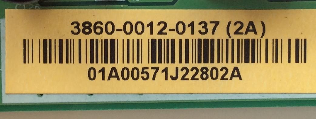 TARJETA DE AUDIO / VIZIO 3860-0012-0137 / 0171-2871-0132 / MODELO VM60PHDTV10A / SUSTITUTA 3860-0022-0137	 - Imagen 2