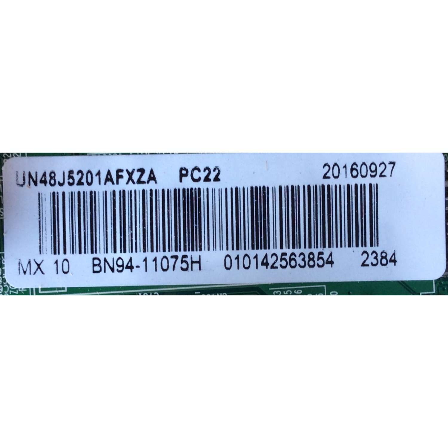 MAIN PARA TV SAMSUNG ORIGINAL / NUMERO DE PARTE BN94-11075H / BN41-02307B / BN97-10687A / PANEL CY-JJ048BGEV4H / MODELO UN48J5201AFXZA / UN48J5201AFXZA ED04 - Imagen 2