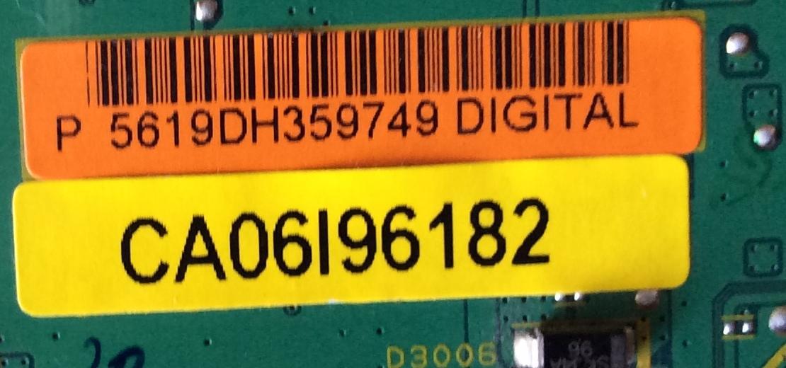 MAIN / SANSUI CA06I96182 / CEJ483A / MODELO HDLCD1909A / PANEL CLAA185WA03	 - Imagen 2