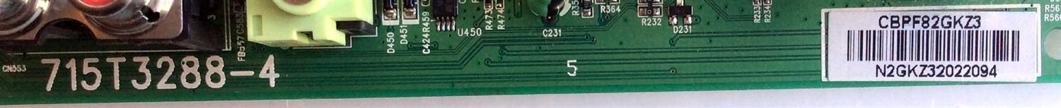 MAIN / VIZIO CBPF82GKZ3 / 715T3288-4 / MODELO VA19LHDTV10T / VA220E - Imagen 2
