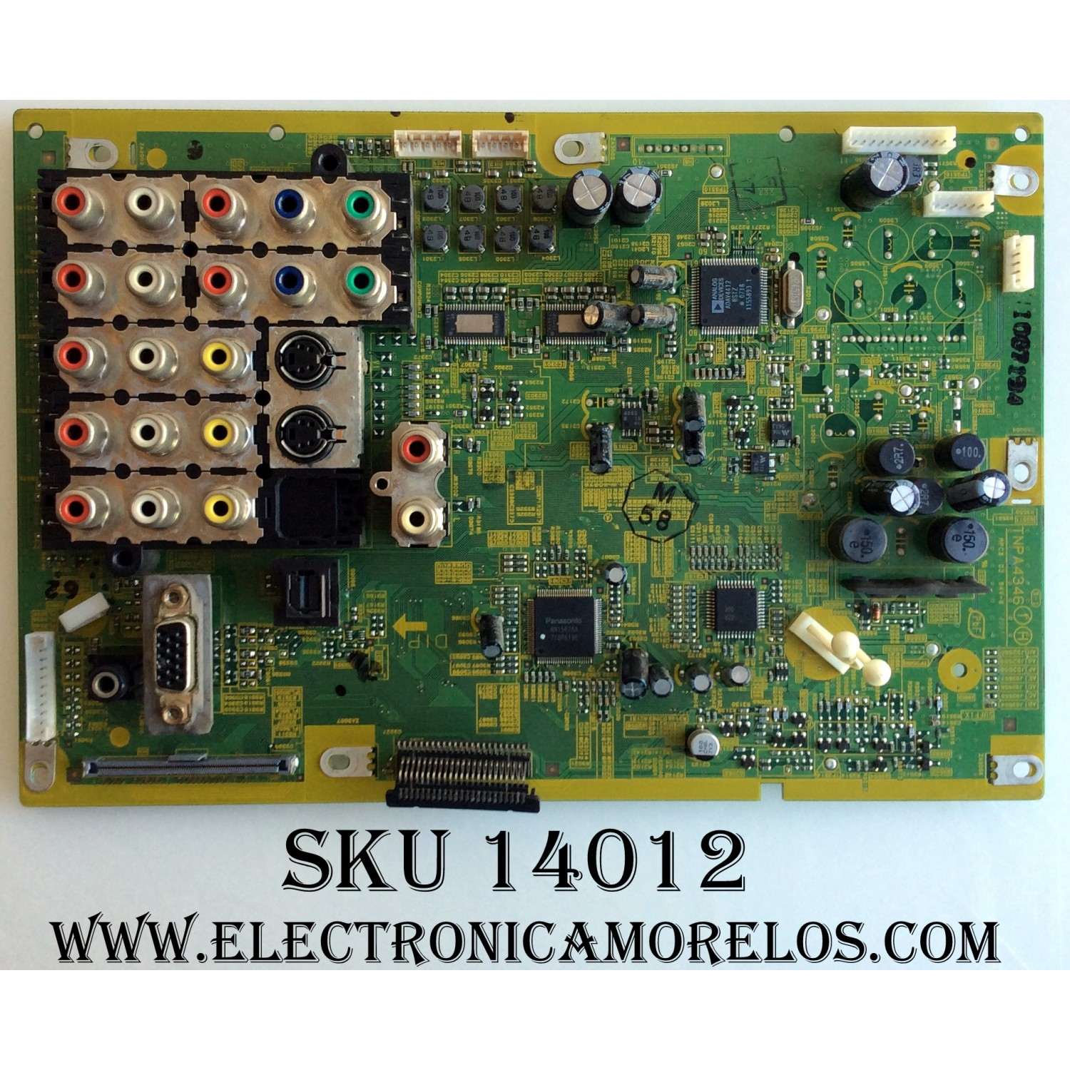 MAIN / PANASONIC TNPA4346ABS / TNPA4346 / MODELO TH-42PZ700U