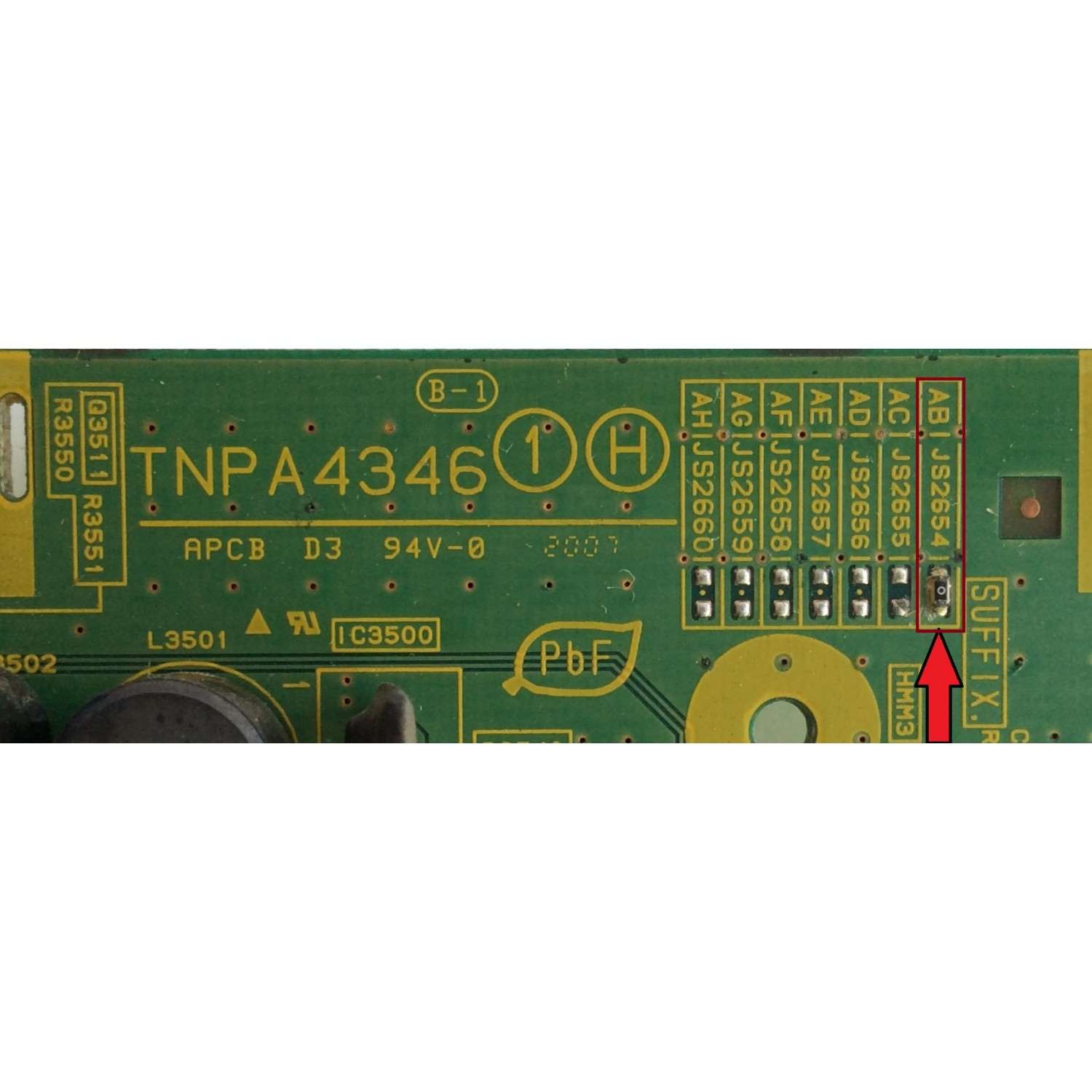 MAIN / PANASONIC TNPA4346ABS / TNPA4346 / MODELO TH-42PZ700U - Imagen 2