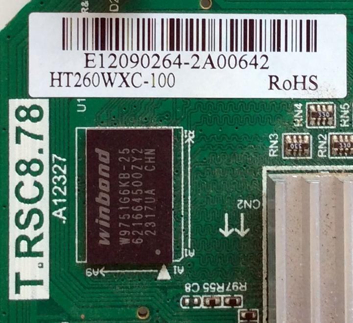 MAIN / RCA E12090264 / RE010C878LNA1-B1 / T.RSC8.78 / MODELO 26LB30RQD	 - Imagen 2