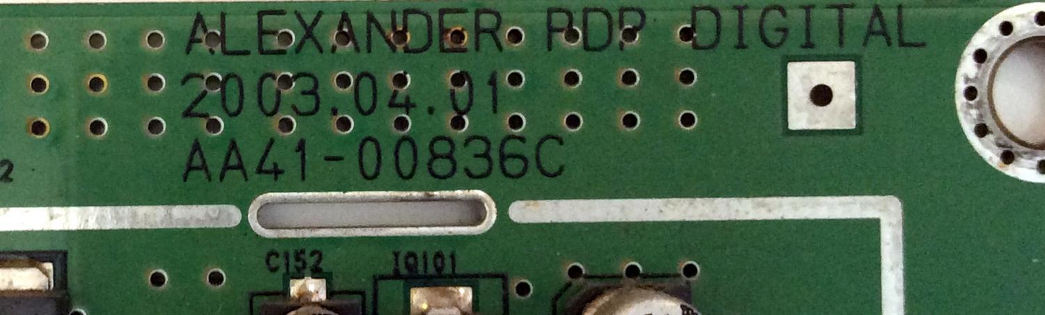 TARJETA DIGITAL / AKAI BN94-00494E / AA41-00836C / MODELO PDP4294 / PANEL S42SD-YD04 - Imagen 2