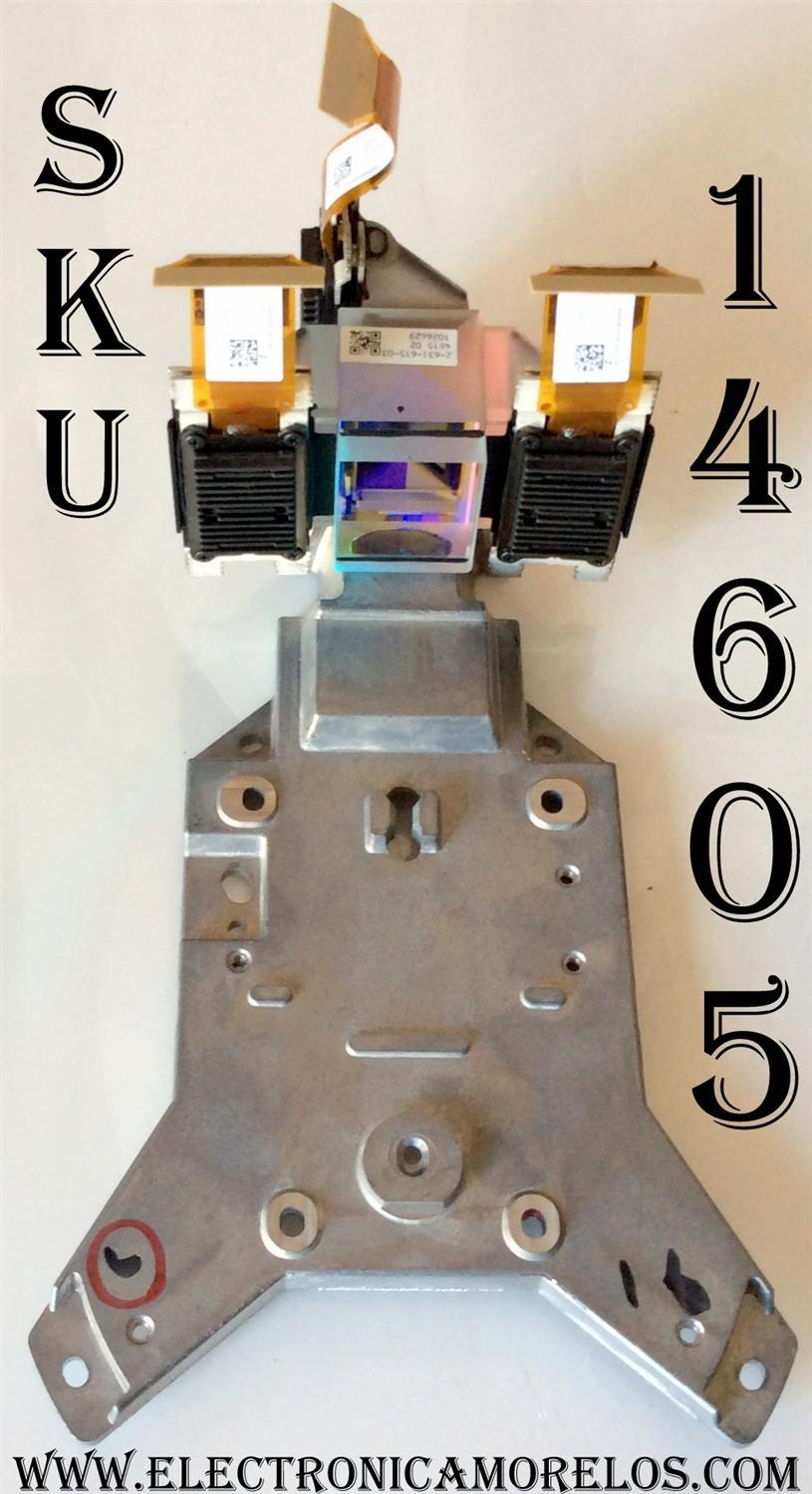 MODULO DE LCD / 2-631-615-03 / 4D15  02 / 1026629 / 015W-022814KFNOEZ6696	