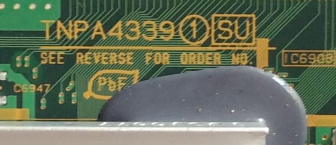 BUFFER / PANASONIC TXNSU1XCTU / TNPA4339 / MODELO TH-50PE700U / TH-50PF10UK / TH-50PZ700U / TH-50PZ77U	 - Imagen 3