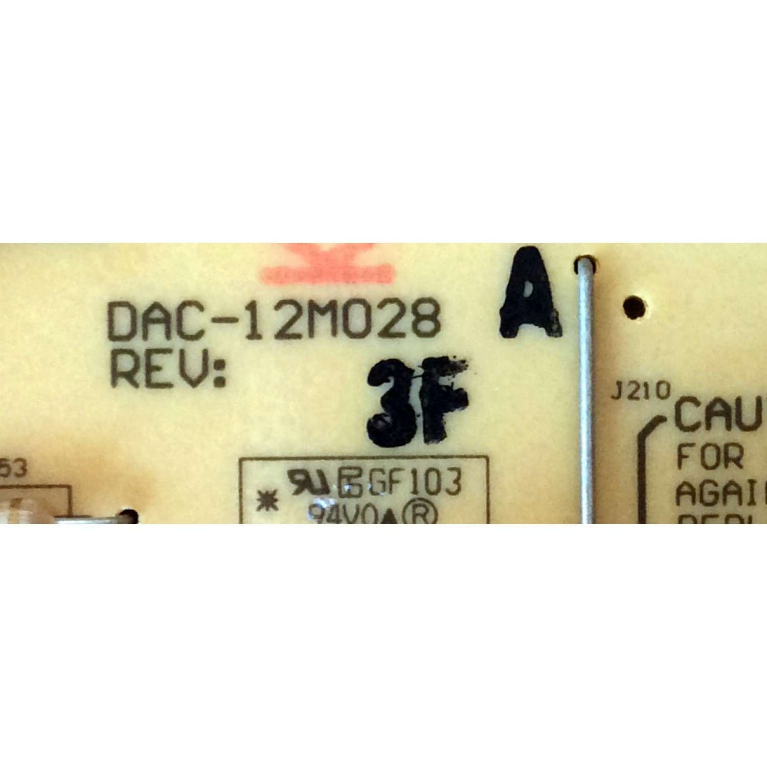 FUENTE BALASTRA / WESTINGHOUSE 27-D003092 / DAC-12M028A / REV: 3F / MODELO LCM-17V8	 - Imagen 2