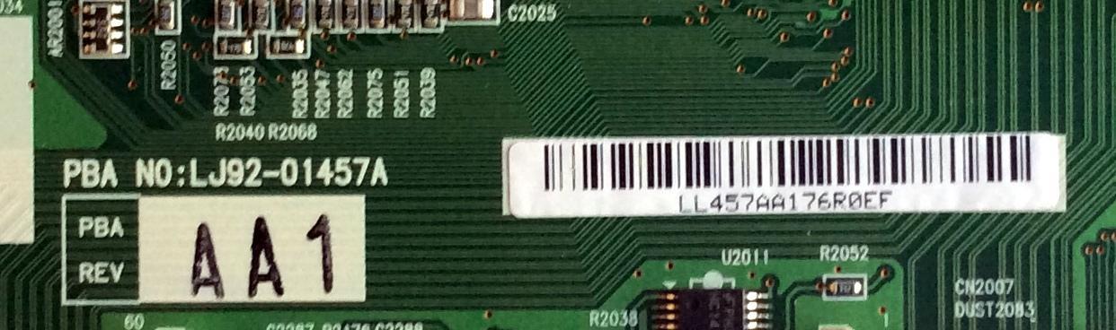 MAIN LOGICA / SAMSUNG BN96-06811A / LJ92-01457A / LJ41-04802A / AA1 / PANEL S58FH-XB01 / MODELOS FPT5894WX / XAA / FPT5884X / XAA 0001 / FPT5884X / XAA SL01 - Imagen 2