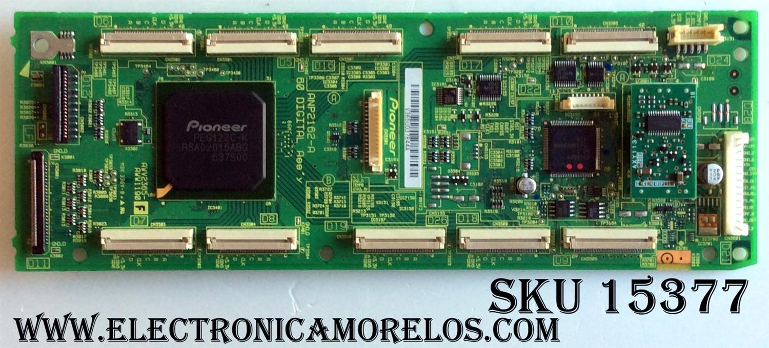 MAIN LOGICA / PIONEER  AWV2365 / AWW1190 / ANP2162-A / MODELOS PDP-6070PU / PDP-607CMX / PDP-6071PU / PRO-607PU / PD6001 / U1B