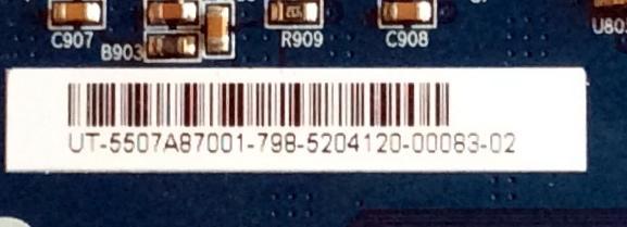 T-CON / 55.07A87.001 / T460HW03 / 5507A87001 / 07A87-1A - Imagen 3